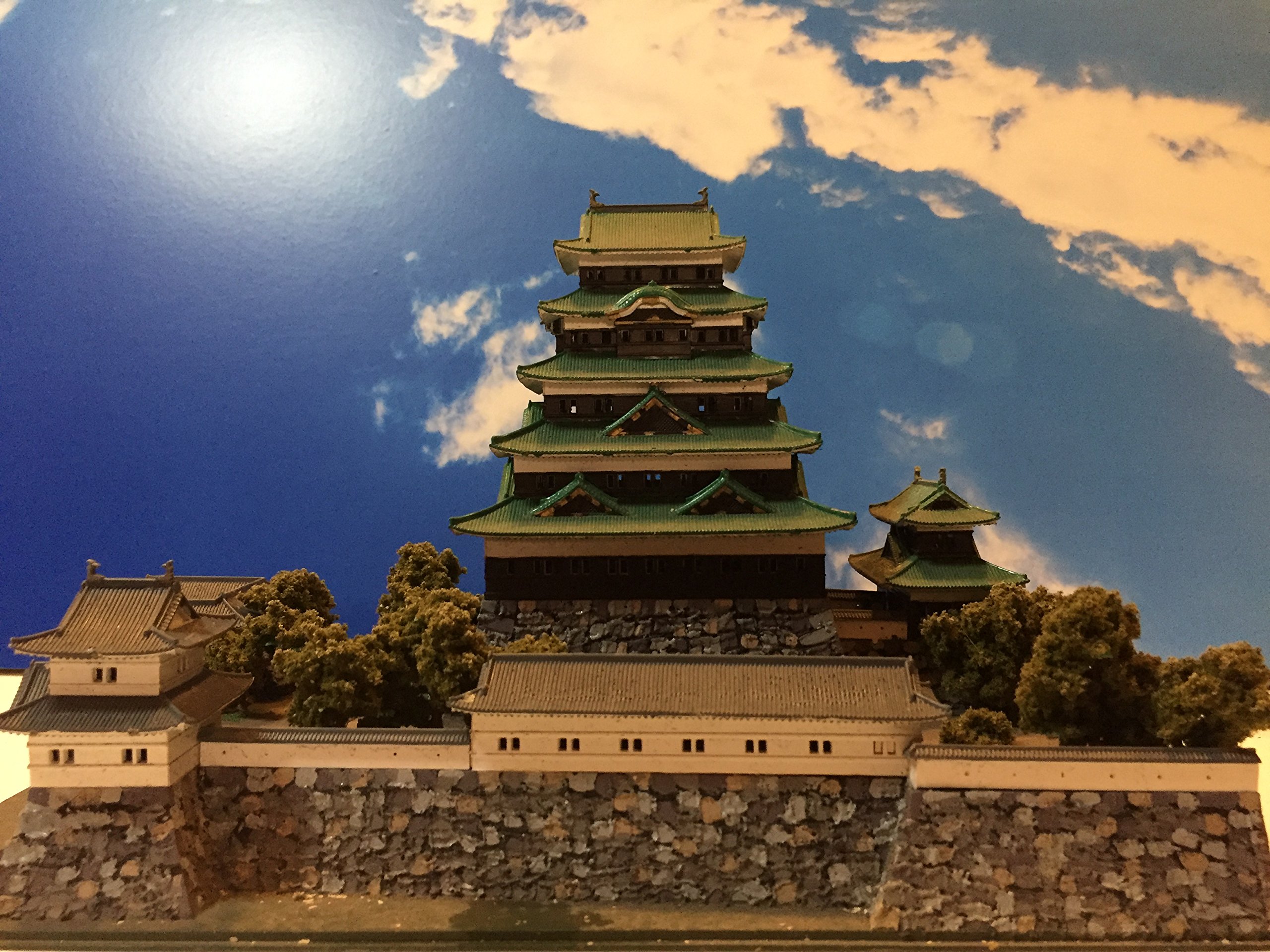 Amazon | [完成品] 日本100名城 江戸城天守閣1/350 お城 模型