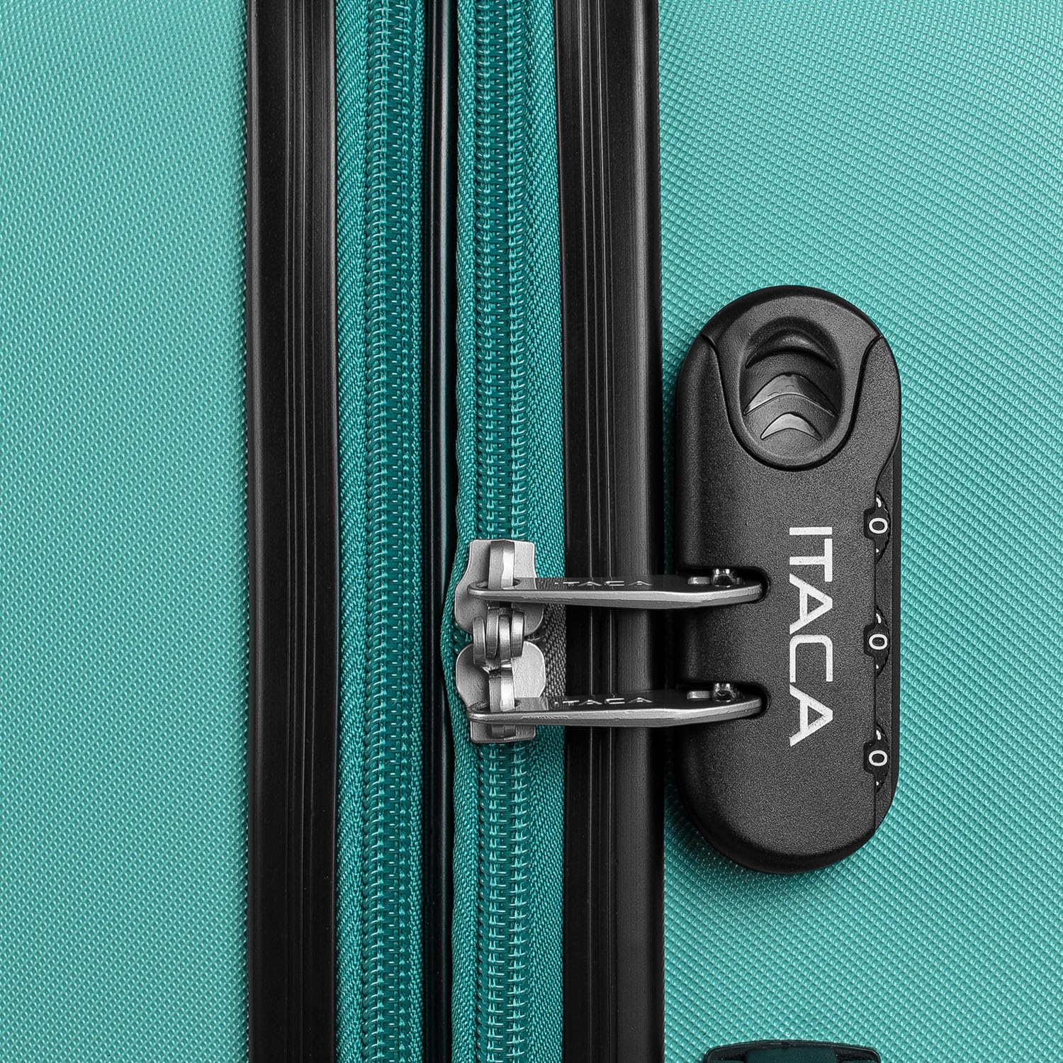 ITACA - Maletas de Viaje ITACA, Juego Maletas 4 Ruedas - Juego de Maletas de Viaje - Juego Maletas de Viaje Ligeras, Candado de combinacion, Verde Menta, 55 cm + 66 cm