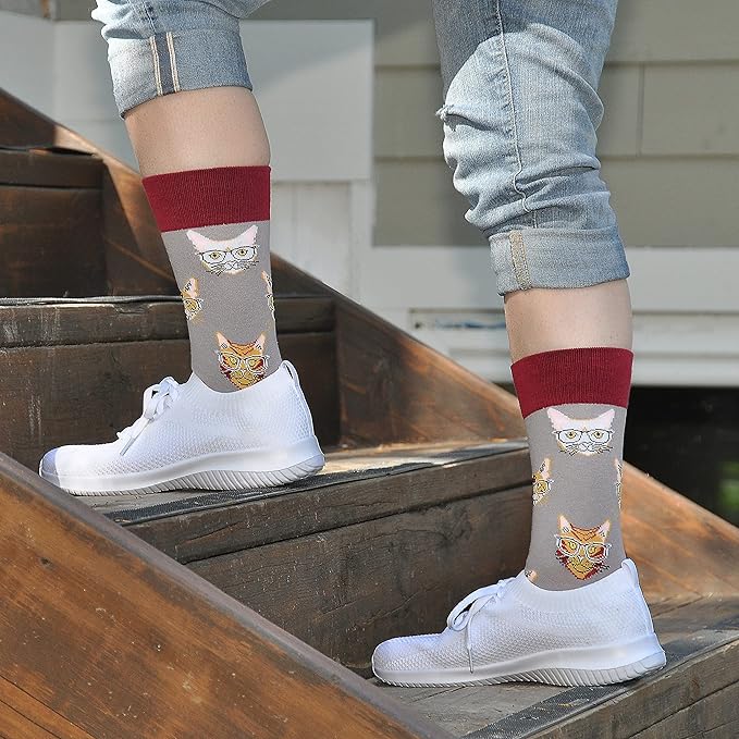 Cavertin Calcetines de Novedad para Mujer con Caja de Regalo miniatura 7