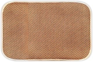 Kühlende Schlafmatte Bambus für den Sommer,Natürliche Rattan Matratzenauflage Atmungsaktiv für heiße Schläfer DE-Z-2X (Kopfkissenbezug, 40 * 40)