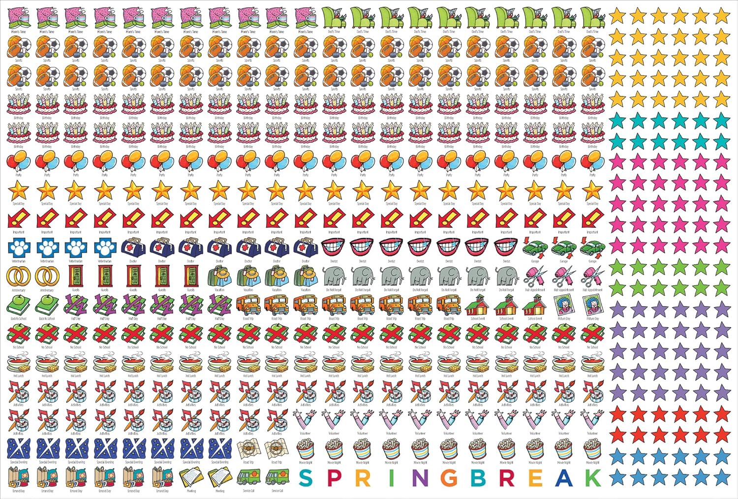 More Time Moms Family Organizer & Calendar, 2026 (15x22 Inches) - September 2025 to December 2026 - Larger & More Space for in-Depth Planning - Includes Over 500 Stickers, 16 Months, & Much More - Image 5