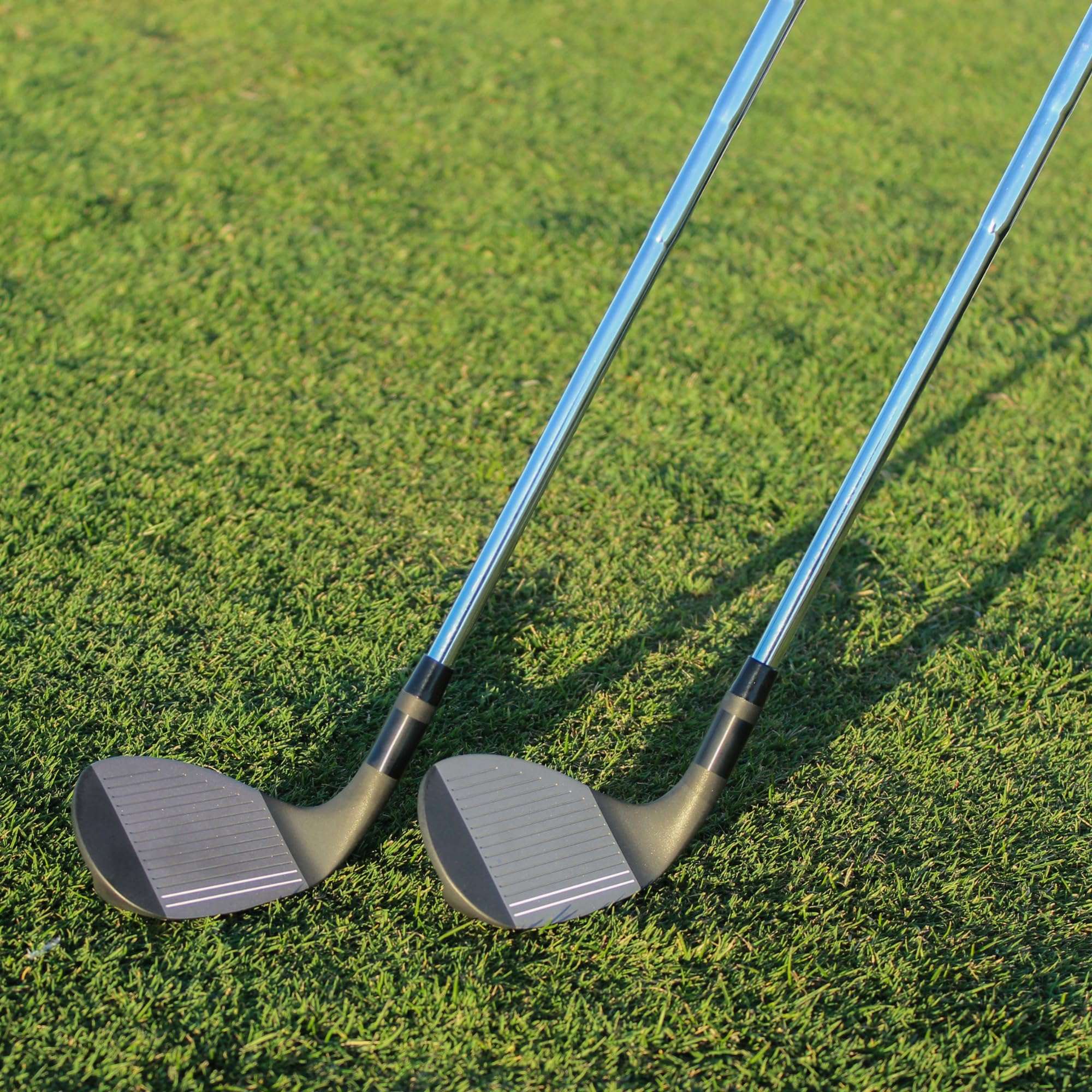 Pyramid Golf P4 Prism Wedge - CNC-gefräste Rillen für maximalen Spin, Keil rechte Hand, vielseitiges Golfkeile Set für Fehlertoleranz und Kontrolle, Spieler mit mittlerem bis hohem Handicap