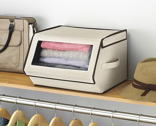 Miniatura 2 de Caja de almacenamiento Whitmor apilable y transparente