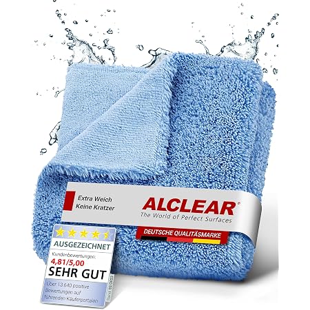 ALCLEAR 950002 Ultra-Microfaser Fenstertuch streifenfrei ALCLEAR 950002 Ultra-Microfaser Fenstertuch streifenfrei