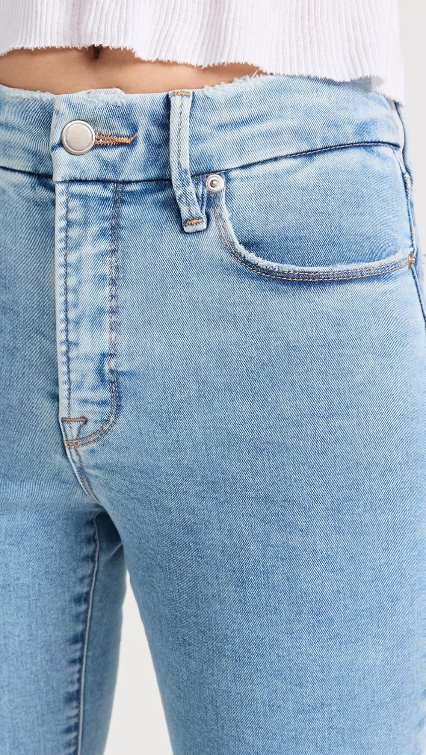 Blue670 Good Legs Crop Mini Boot Jeans - Image 6