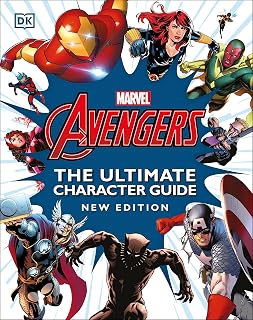 Marvel Avengers Ultimate Character Guide New Edition: DK Book with In-Depth Profiles on Iron Man, Hulk, Thor & More