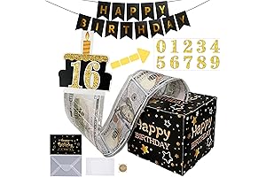 Birthday Money Gift Box for Unique Birthday Party Idea