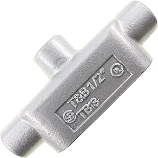 Thomas & Betts TB18 Cast-Iron Rigid Conduit Body, Type TB, Form-8, 1/2-Inch
