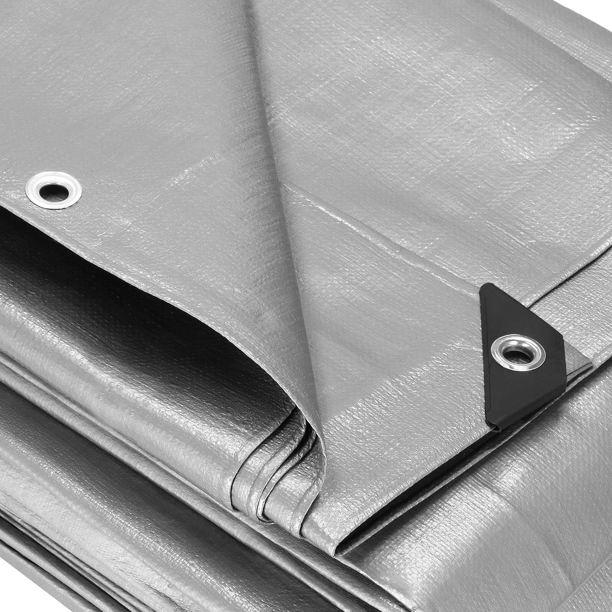 SPRINGOS Telone per campeggio, 6 x 8 m, con occhielli rinforzati in PE 210 g/m², impermeabile, da campeggio,