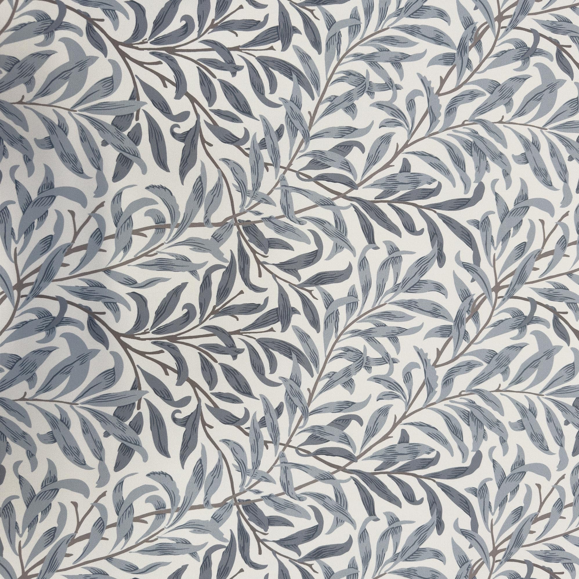 William Morris Willow Bough Azure Waterproof 500D Canvas Fabric, Heavy Duty PU Coated Outdoor Material for Garden Upholstery, Covers, Bags & DIY, 5 Metre (500cm x 148cm)
