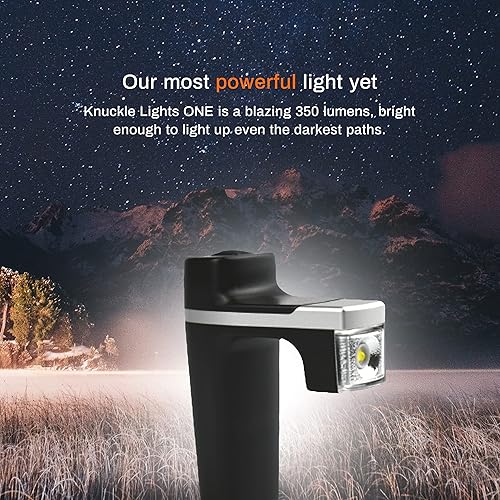 Miniatura 6 de Knuckle Lights UNA luz de correr una luz brillante de 350 lúmenes ilumina todo tu camino. Las luces de correr más fáciles para corredores,