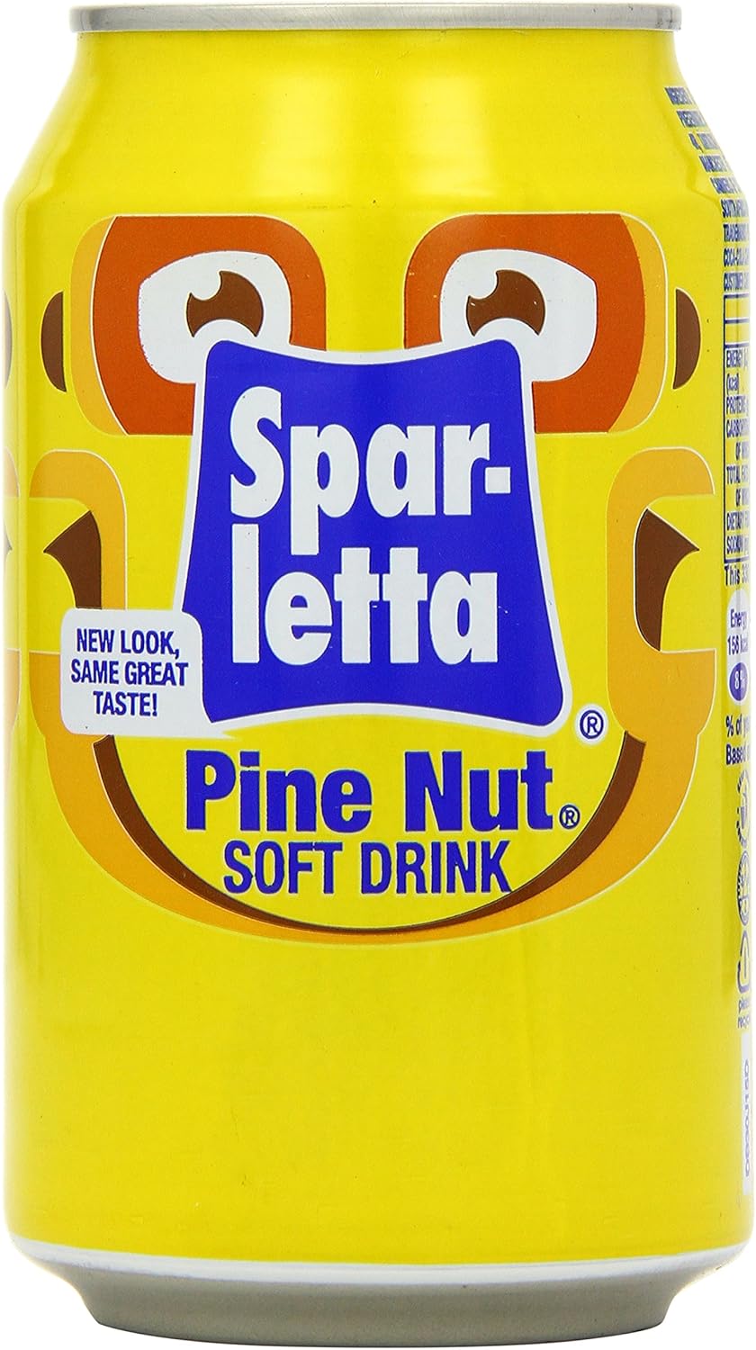 Sparletta Pine Nut Soft Drink 330 ml (Pack of 12) Amazon.co.uk Grocery