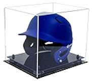 Better Display Cases Acrylic Baseball Batting Helmet Display Case