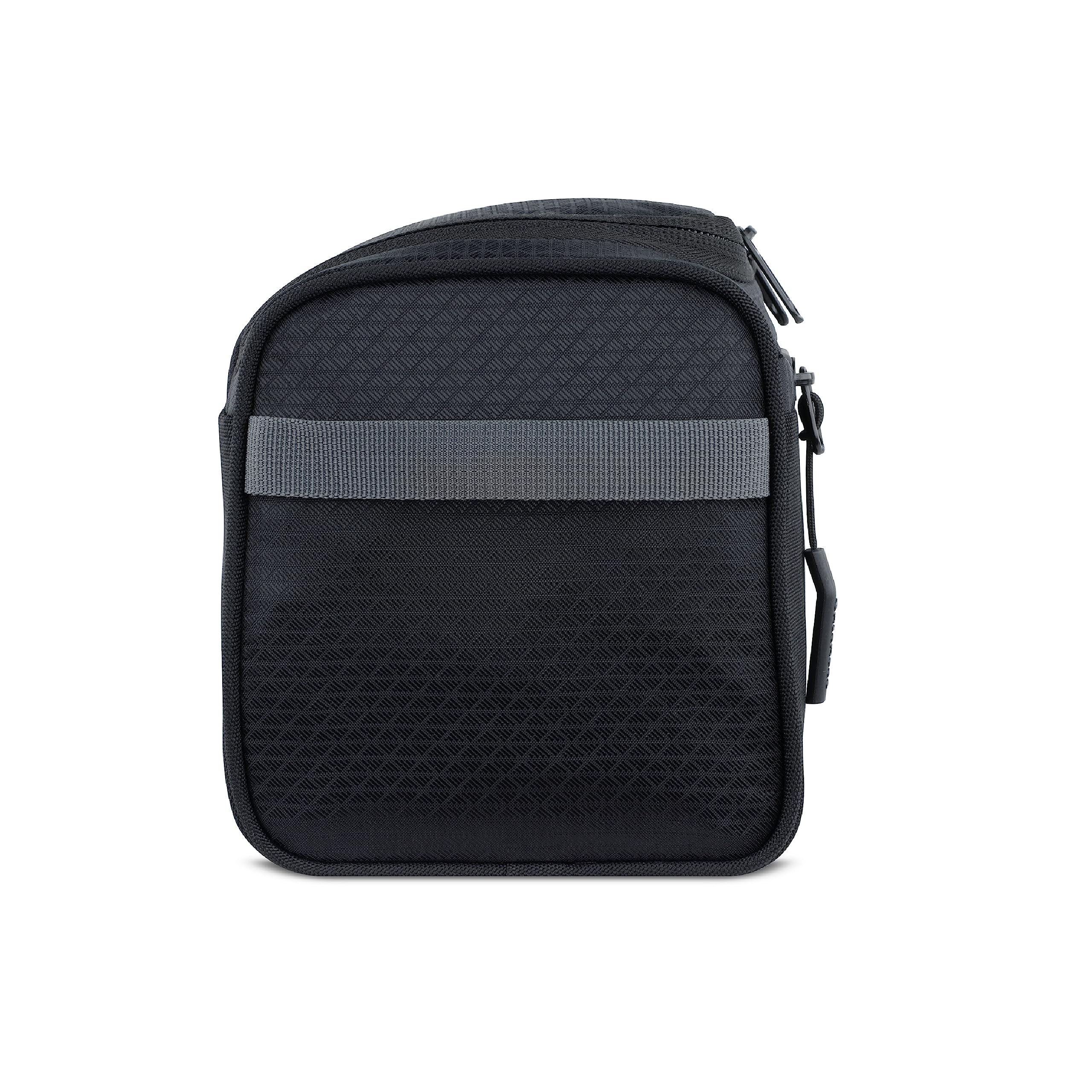 Chiemsee Jumper Feel Kulturbeutel zum Reisen, Kulturtasche aus recyceltem PET in schwarz