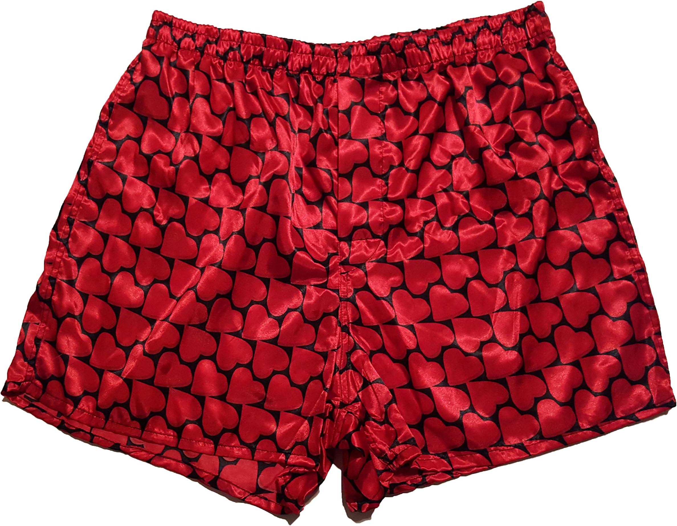 Valentine Hearts Graphic Boxer Shorts - X-Large