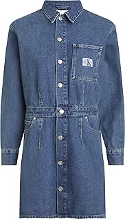 Calvin Klein Darted Denim Shirt Dress Elbise&Tulum Kadın