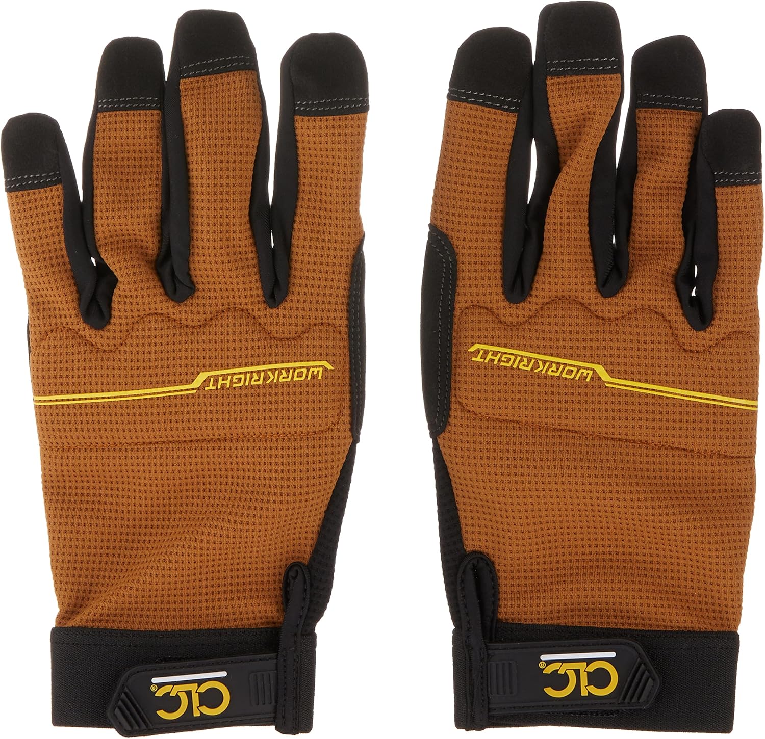 CLC Custom Leathercraft 124L Workright Flex Grip Work Gloves, Shrink