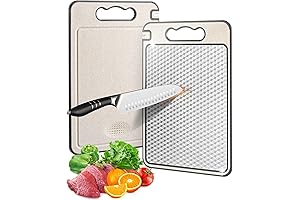 Stainless Steel Cutting Board for Kitchen: Double-Sided Anti-Slip Scratch-Proof