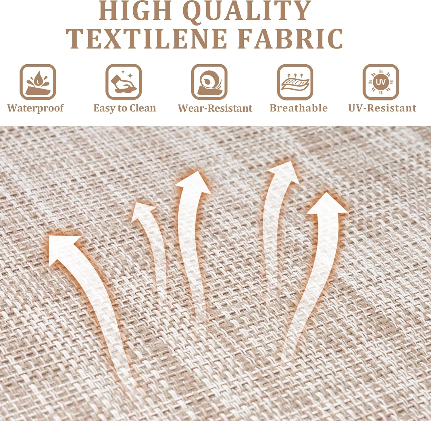 Patio Aluminum Chaise Lounge Chair, Set of 2 Outdoor Recliner Lounge Chair Sun Loungers, All Weather Chaise with 5 Adjustable Backrest and Lay Flat Positions for Garden, Balcony, Pool