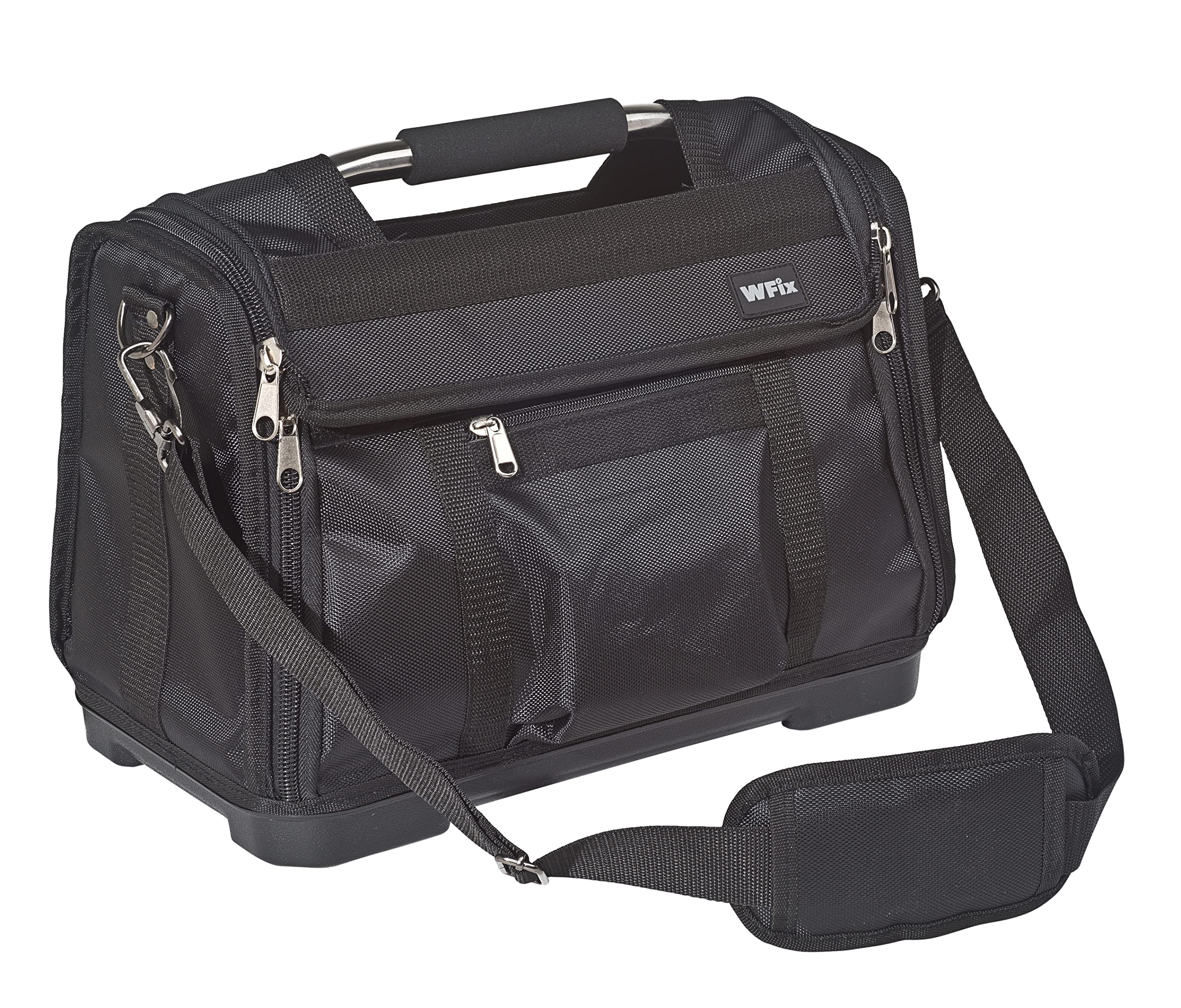 Wfix Bolsa de herramientas vacía pequeña tamaño M – 40 x 21 x 34 cm bolsa de trabajo profesional de plolyester D900