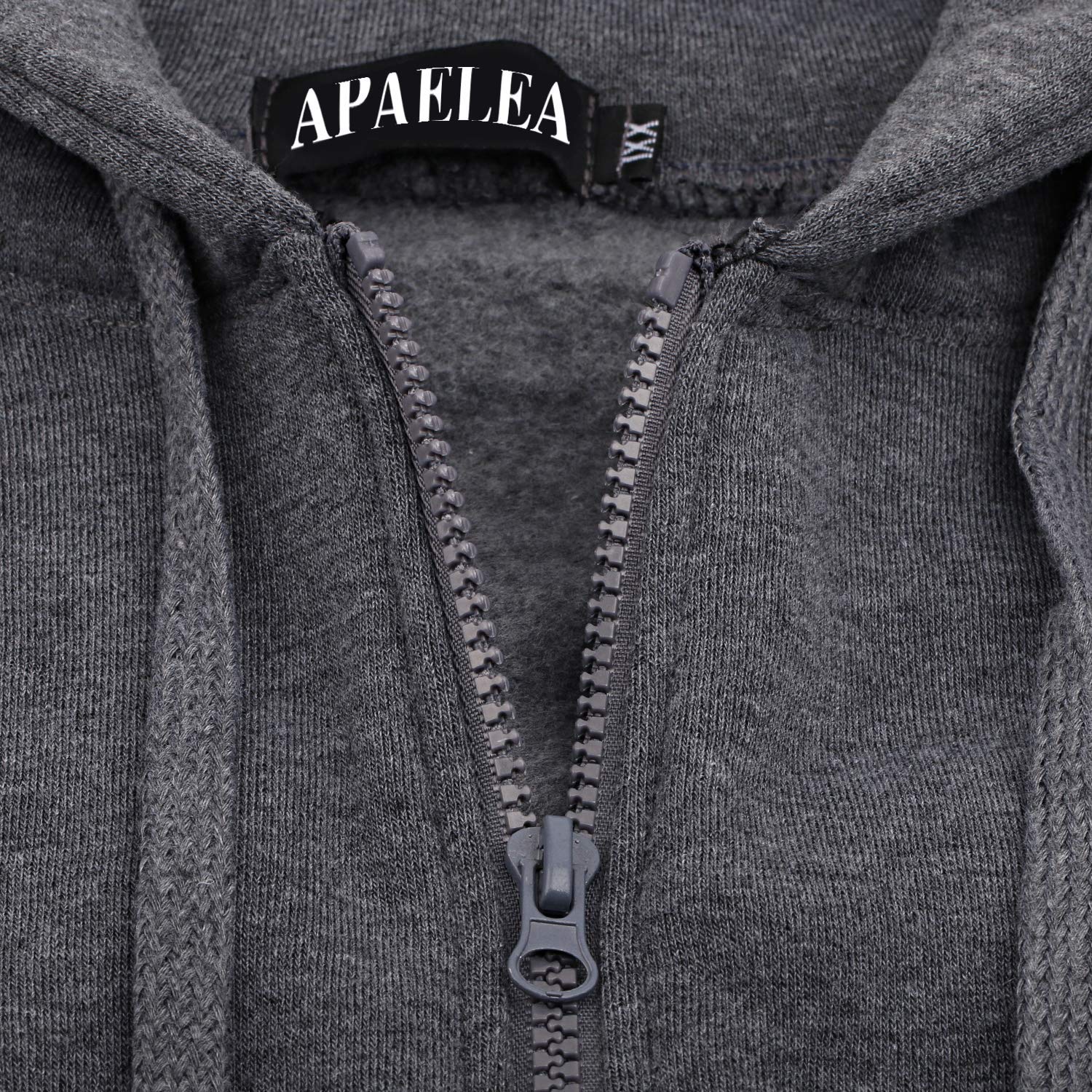 Gilet en Sweat pour Homme Hauts à Capuche Poche sans Manches Doublure Polaire avec Fermeture éclair