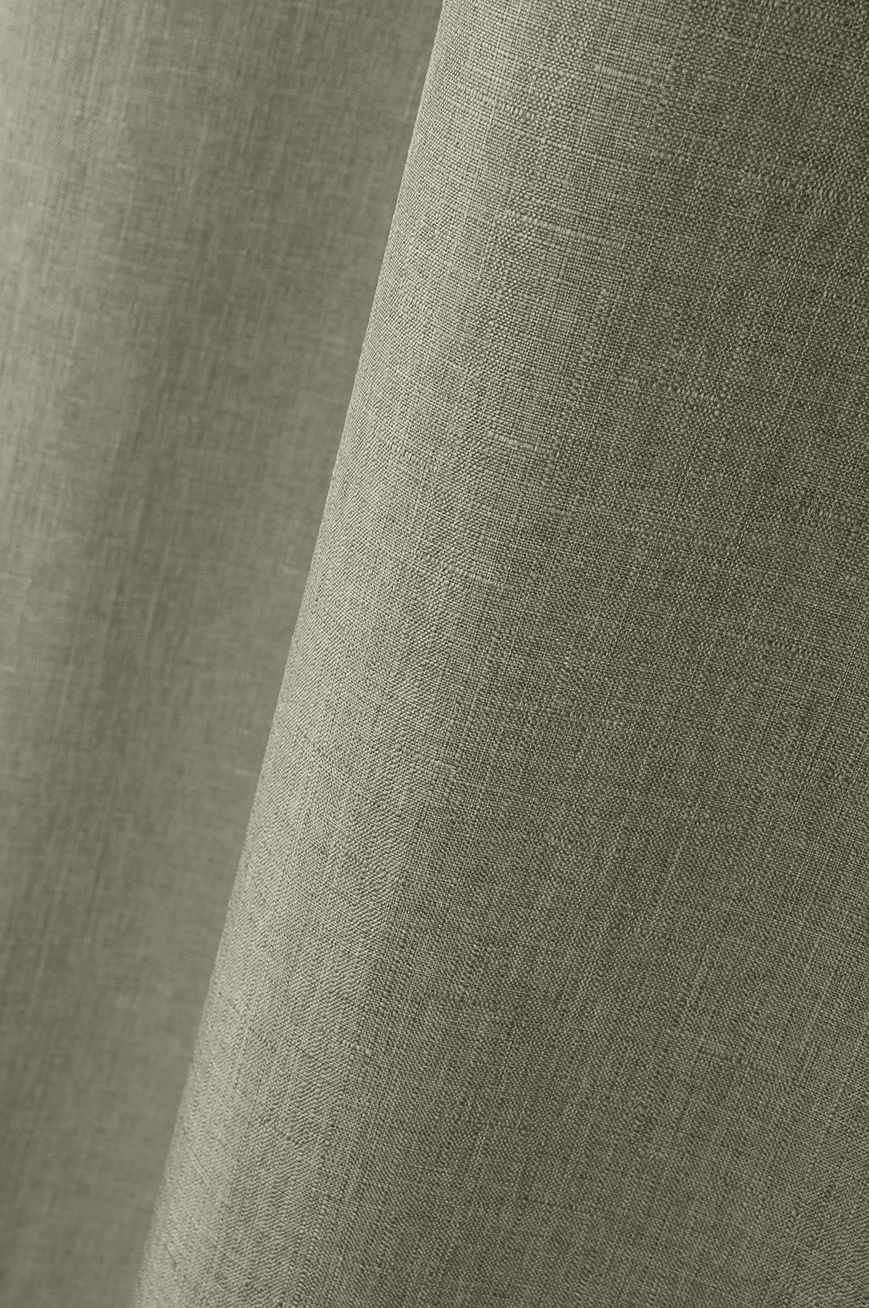 Stof Curtain Bea - Lichen - 140 x 260 cm - 100% Polyester, Braiding, W 55.1" x L 102.4" (1 Panels) - Image 2