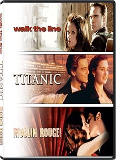 Blockbuster Romance - 3 Movie Collection: Titanic (1997) + Moulin Rouge (2001) + Walk the Line (2005) Price In India