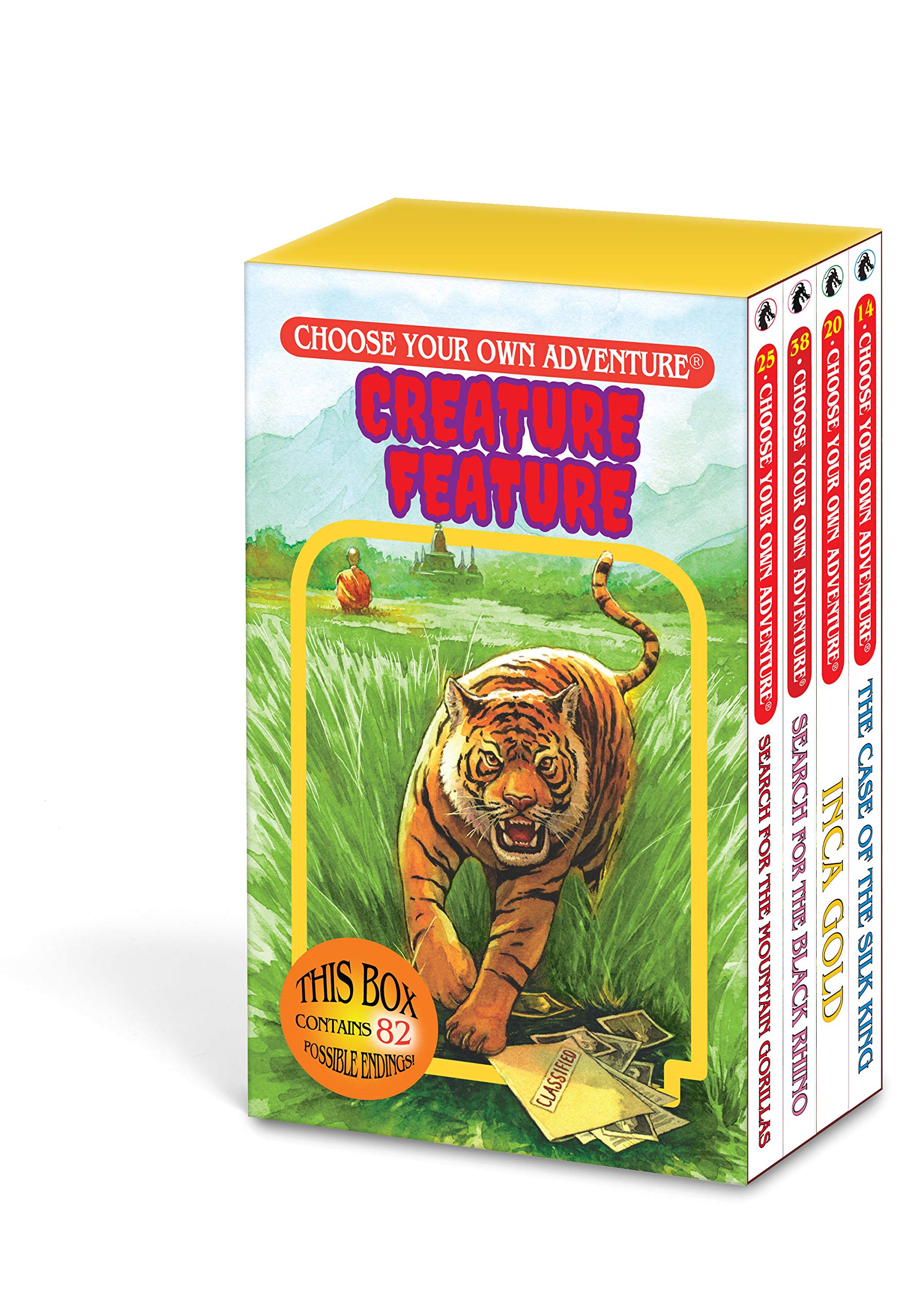 Choose Your Own Adventure 4-Bk Boxed Set Creature Feature (Choose Your Own Adventure, 14, 20, 25, 38)