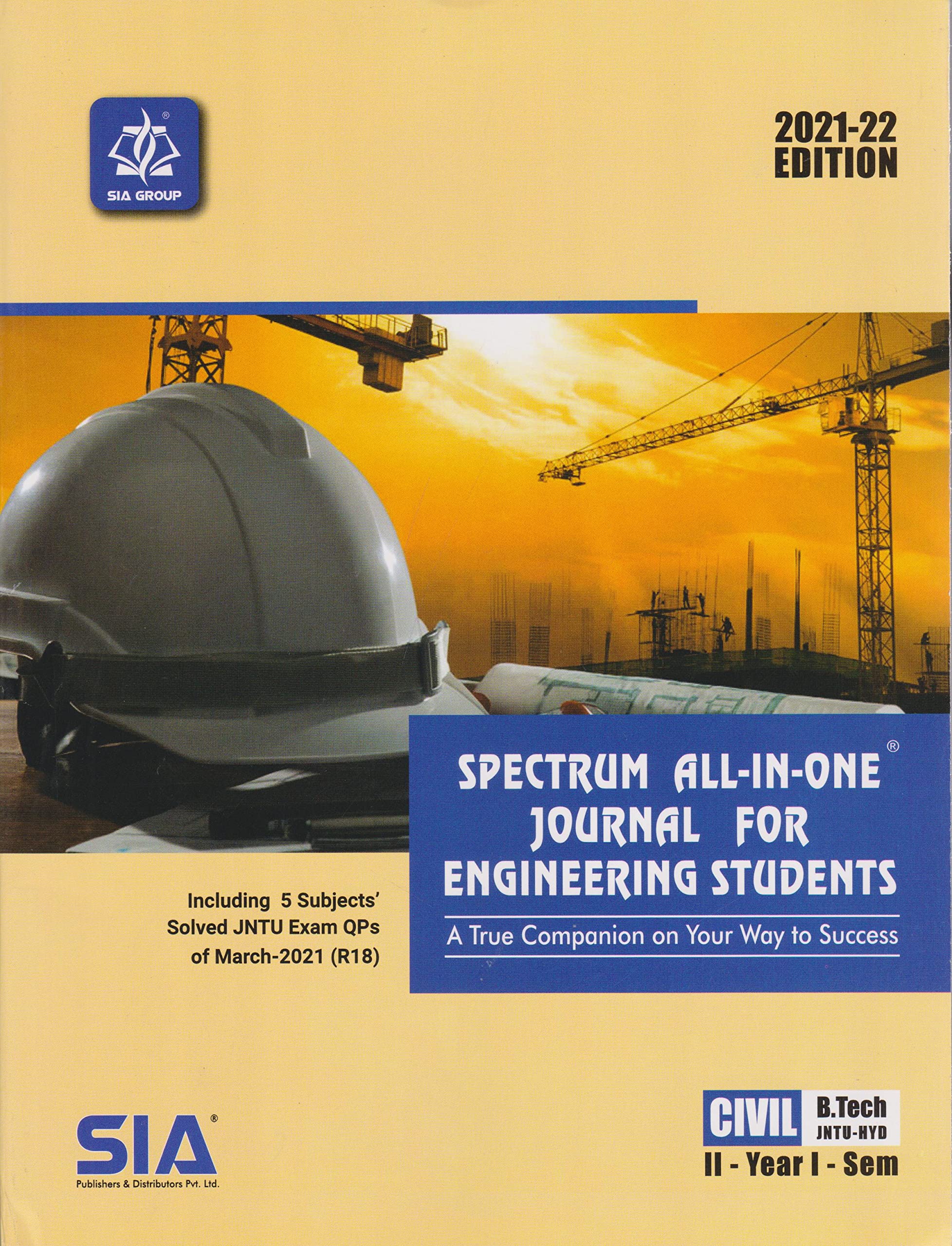 B.Tech II-Year I-Sem (CIVIL) Spectrum ALL IN ONE Journal for Engineering Students JNTU-Hyderabad 2021-22