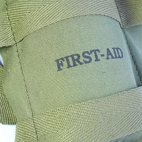 Miniatura 2 de Reproducción de la bolsa de primeros auxilios del paracaídas aerotransportada del ejército estadounidense M1 M2 Casco paracaidista Uso 1:1 Escala 1:1