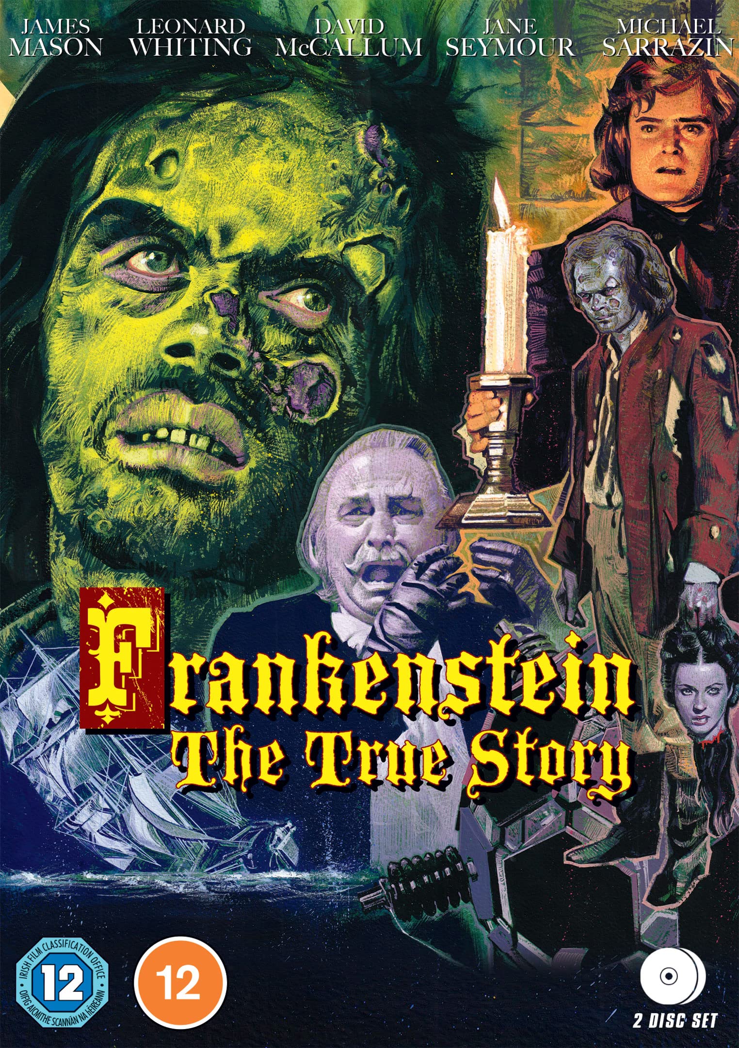 Frankenstein: The True Story [12] DVD
