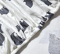 Vista 250 de Eddie Bauer - Full Sheets, Cotton Flannel Bedding Set, Brushed For Extra Softness, Cozy Home Decor (Dog Friends, Full)