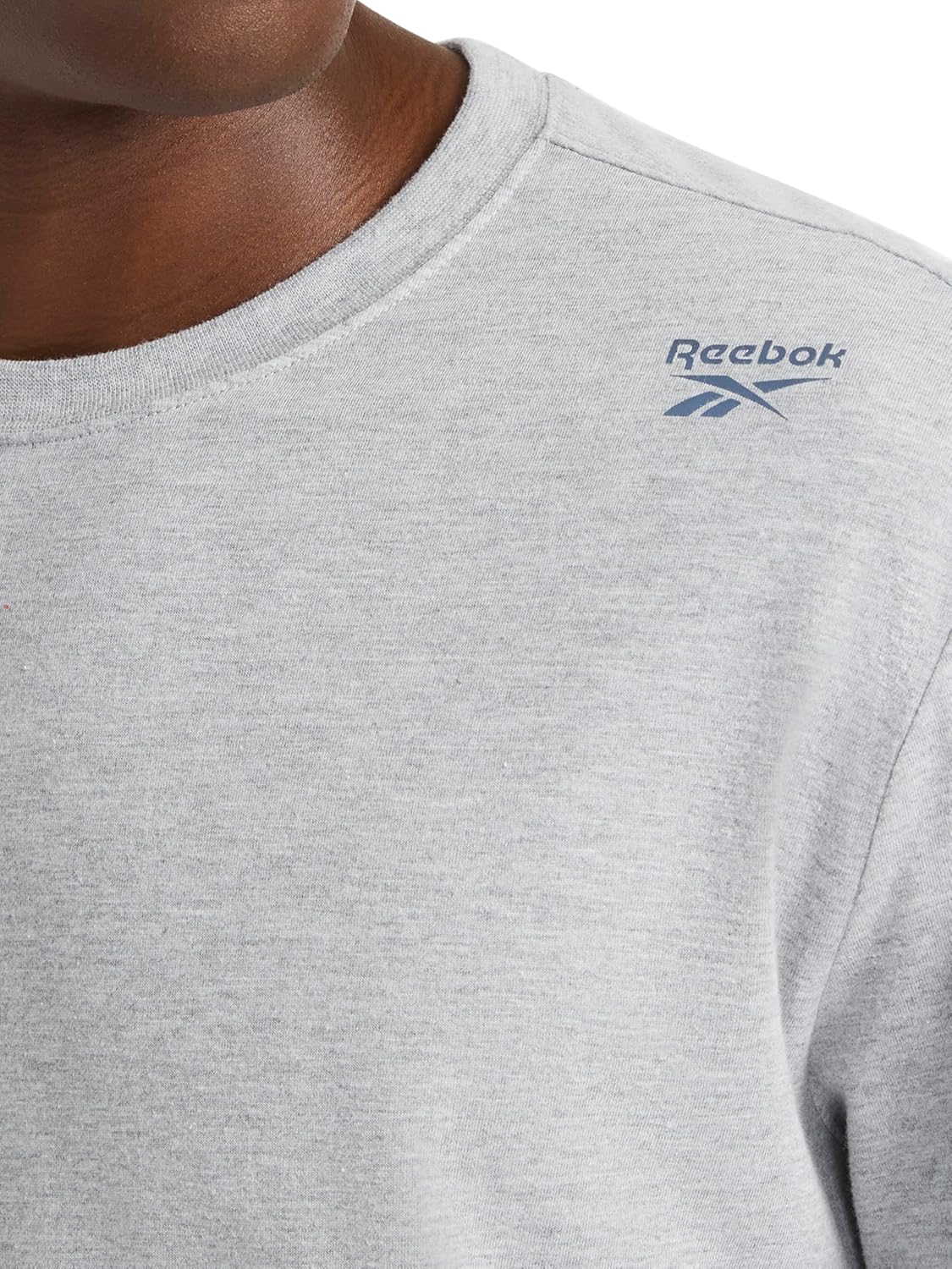 Mens Volt Long Sleeve Crewneck T-Shirt, Standard Fit, Lightweight Cotton-Poly Jersey Fabric - Image 4