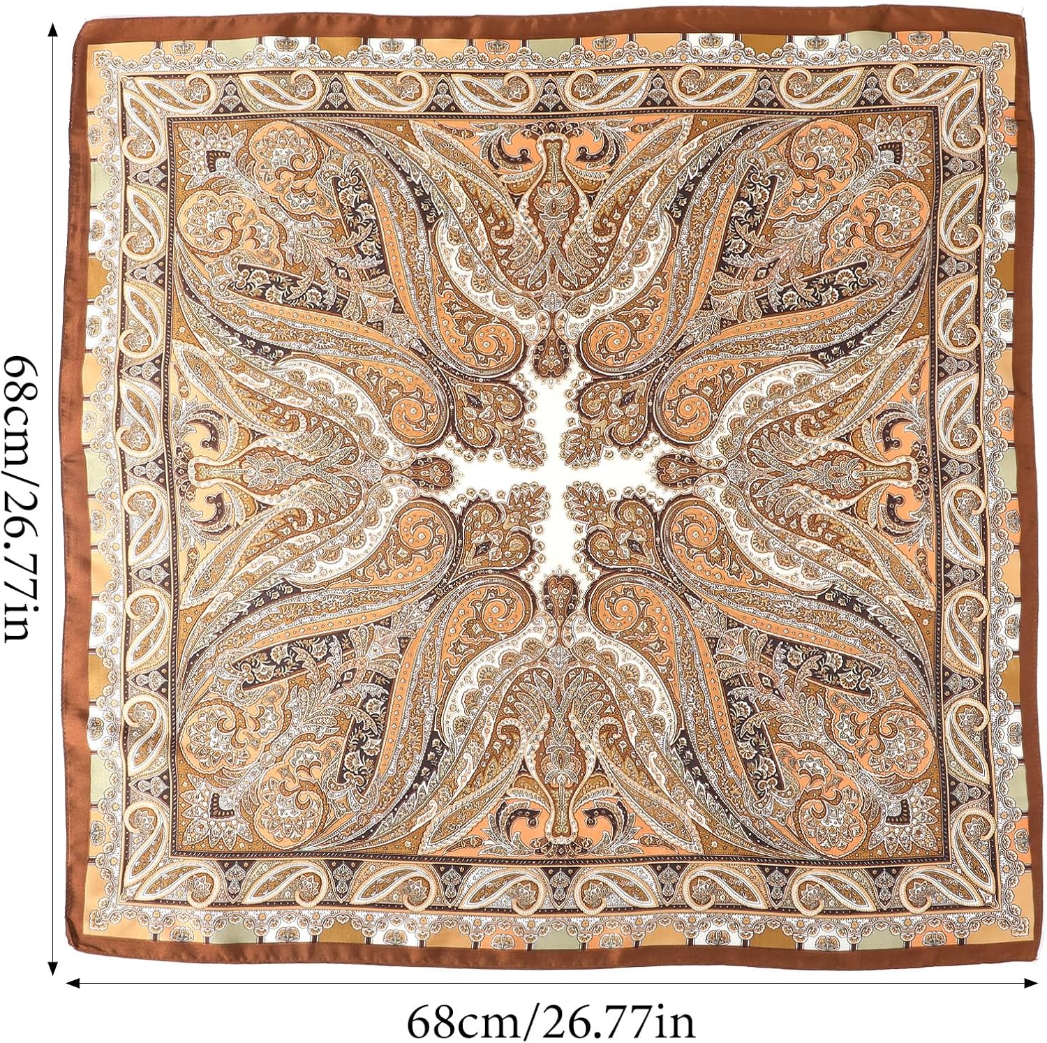 Satin Hair Scarf,Soft Head Scarfs for Women Lightweight Silk Scarves for Women Bag,Purse Scarf Accessories for Handbags