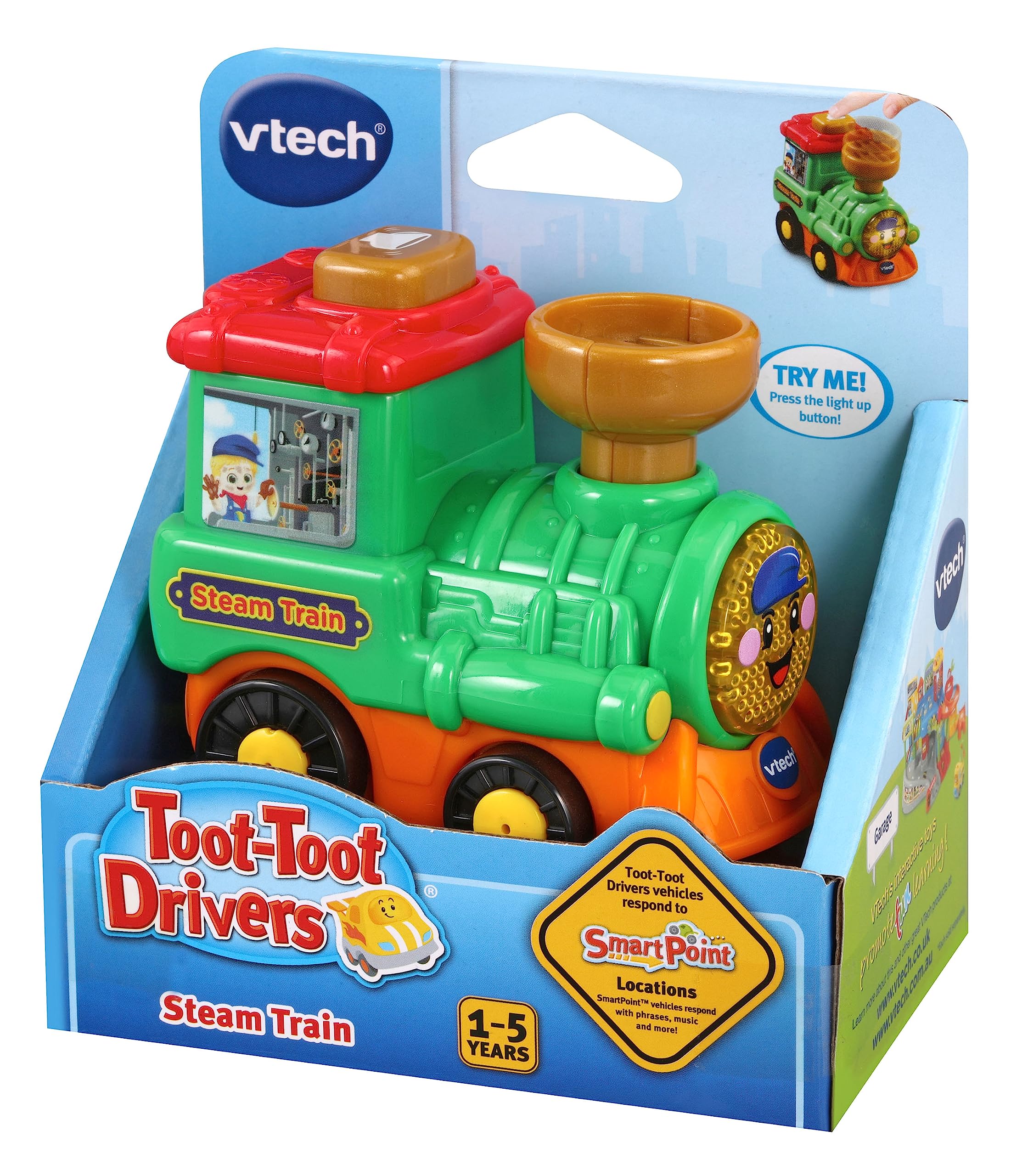 Vtech 508003 Toot Drivers - Tren de vapor, multicolor , color/modelo surtido