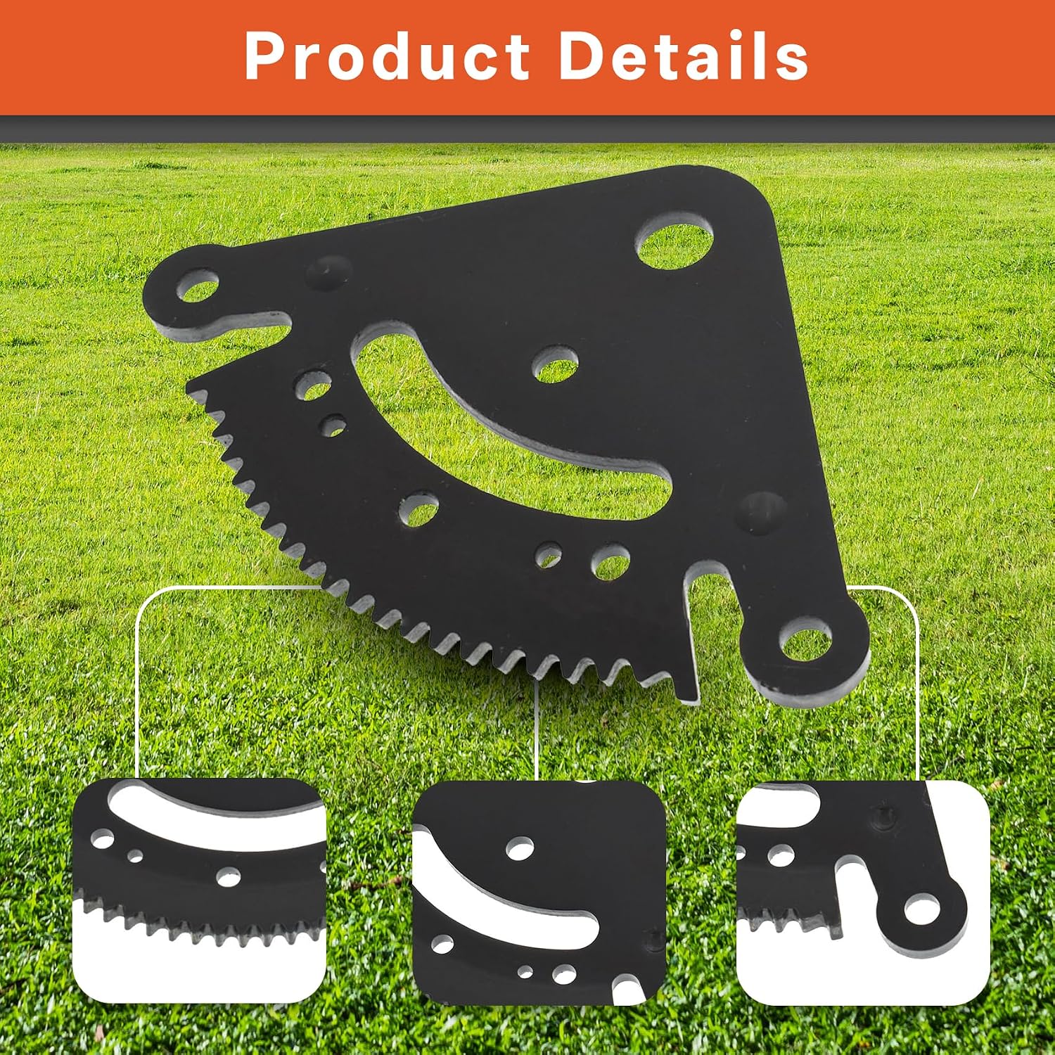 labwork Steering Sector & Pinion Gear W/Bushings Replacement for John Deere D130 D140 D150 D160 D170 1GXD110E, Material 45 Steel
