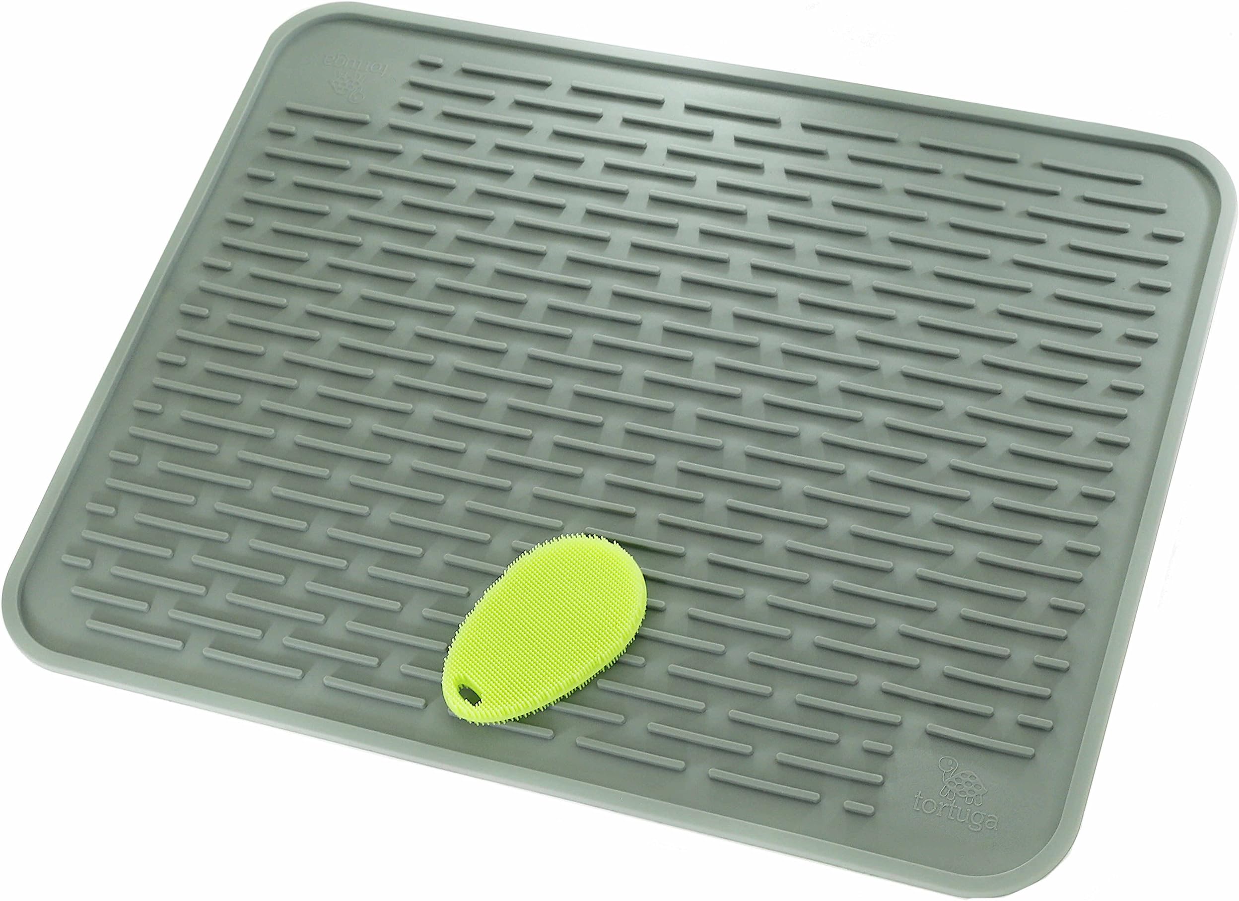 XXL Silicone Dish Drying Mat (Grey)