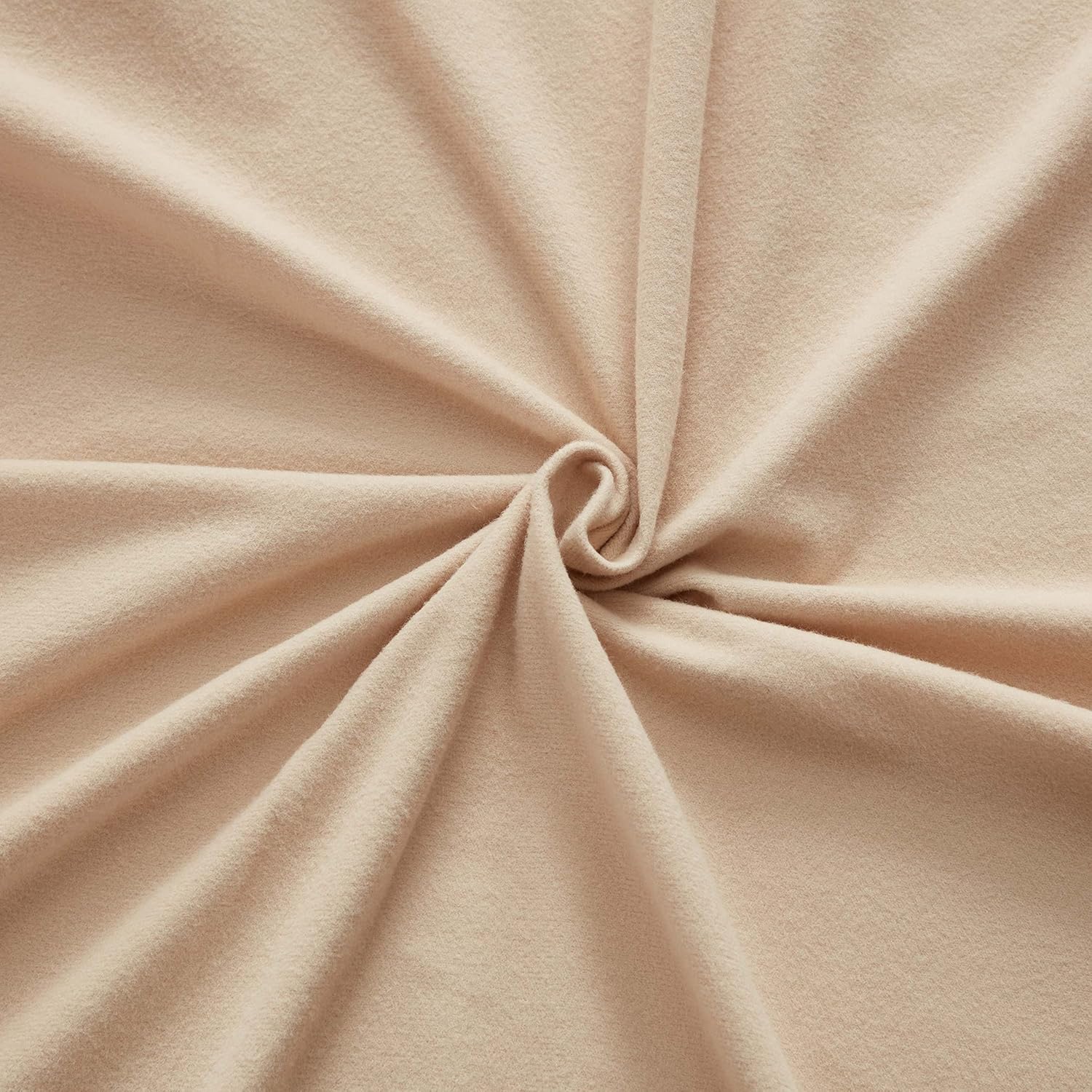 Flannel Sheets Warm and Cozy Deep Pocket Breathable All Season Bedding Set with Fitted, Flat and Pillowcases, King, White