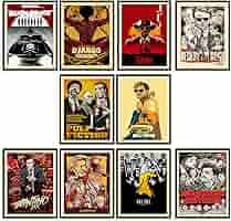 Amazon.co.jp: Batuba Design Tarantino Best Movie Posters 10