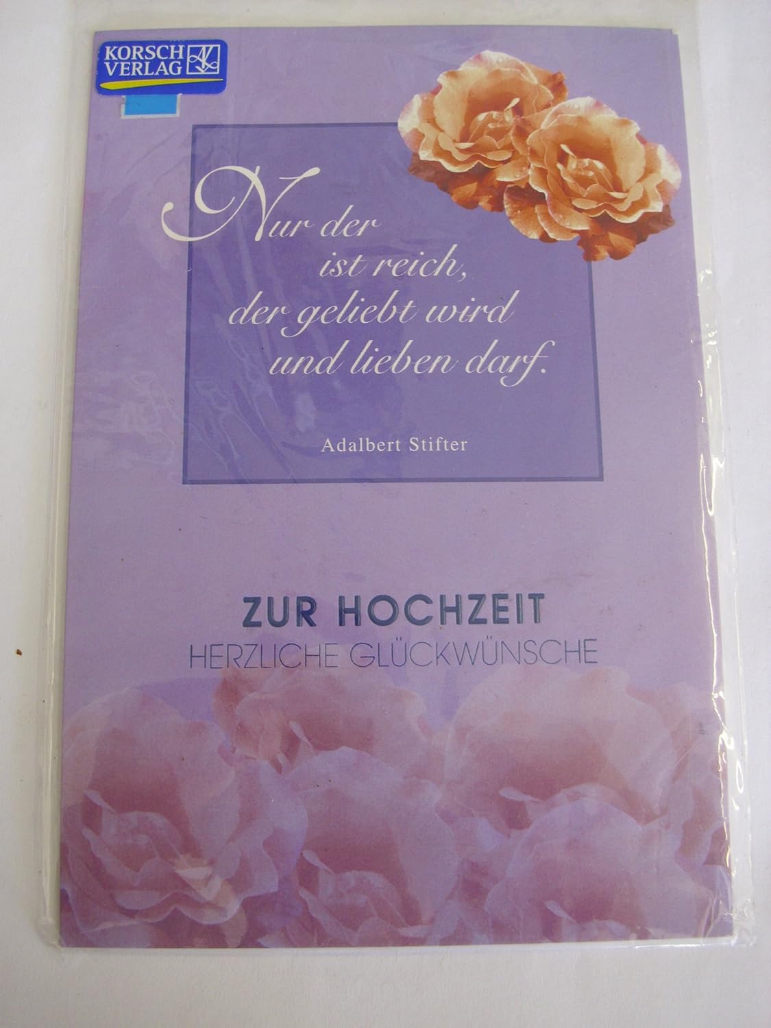 Hochzeitskarte Hochzeit Ehe Vermählung Bund fürs Leben Trauung Karte ...
