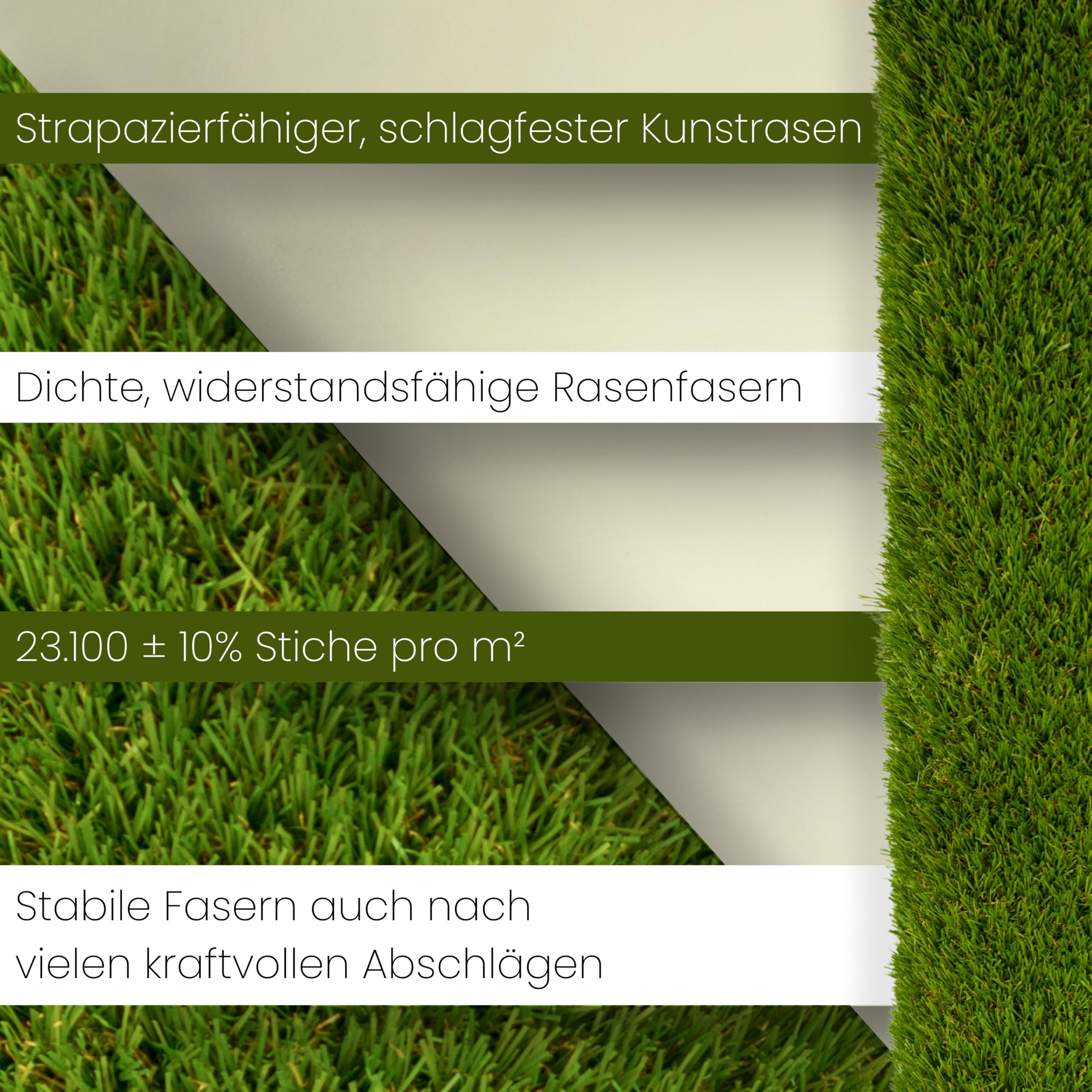 Golf Abschlagmatte 85 x 65 x 4cm, Indoor Outdoor, inkl. Tee + Teehalter verstellbar, tragbar, zusammenrollen, chippen, Driven