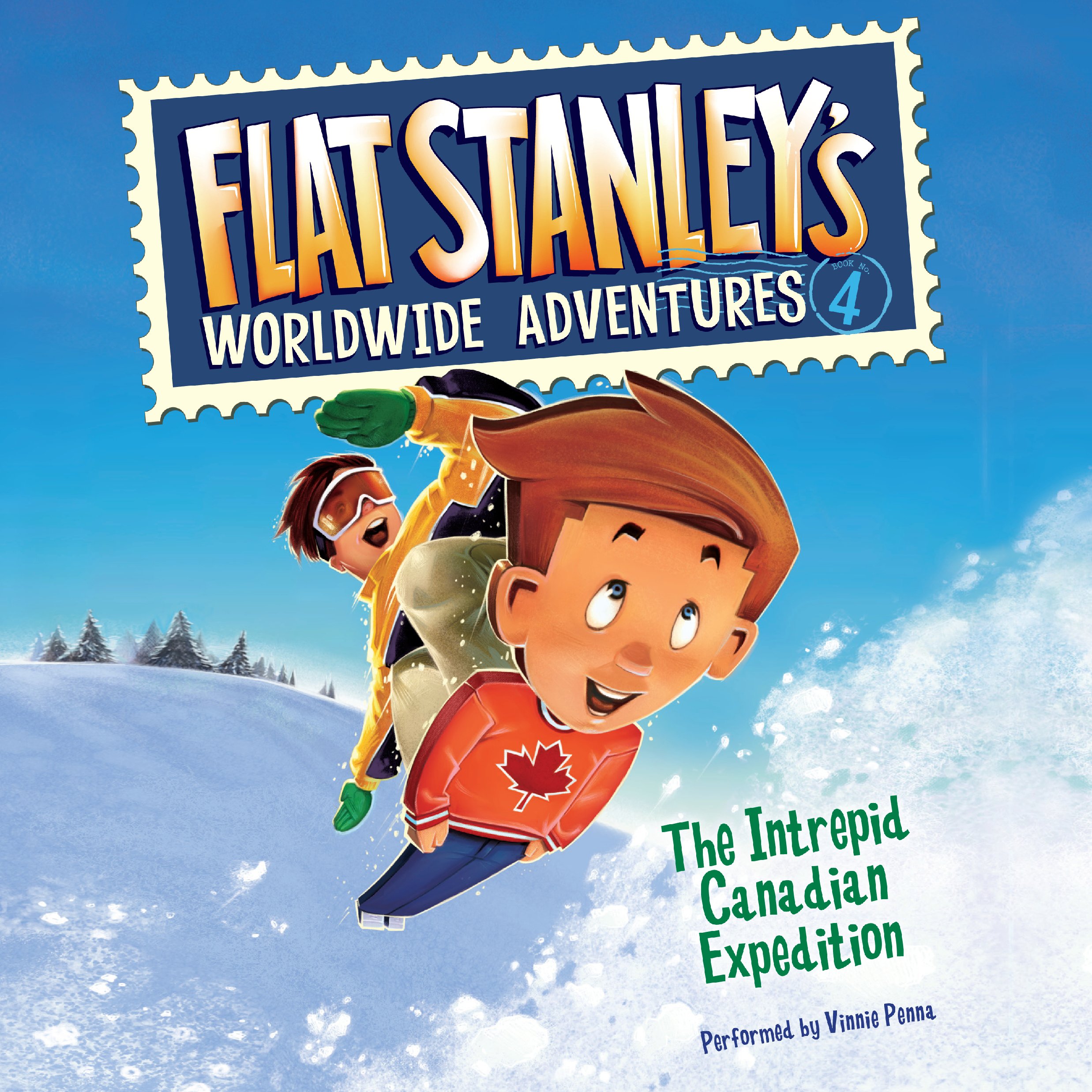Cover art for Flat Stanley's Worldwide Adventures #4: The Intrepid Canadian Expedition UAB