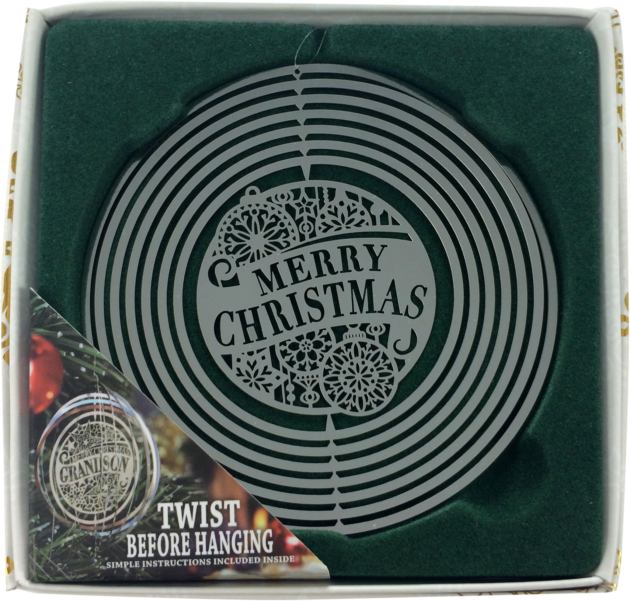 Christmas Tree Spinners Tree Spinner - Merry Christmas