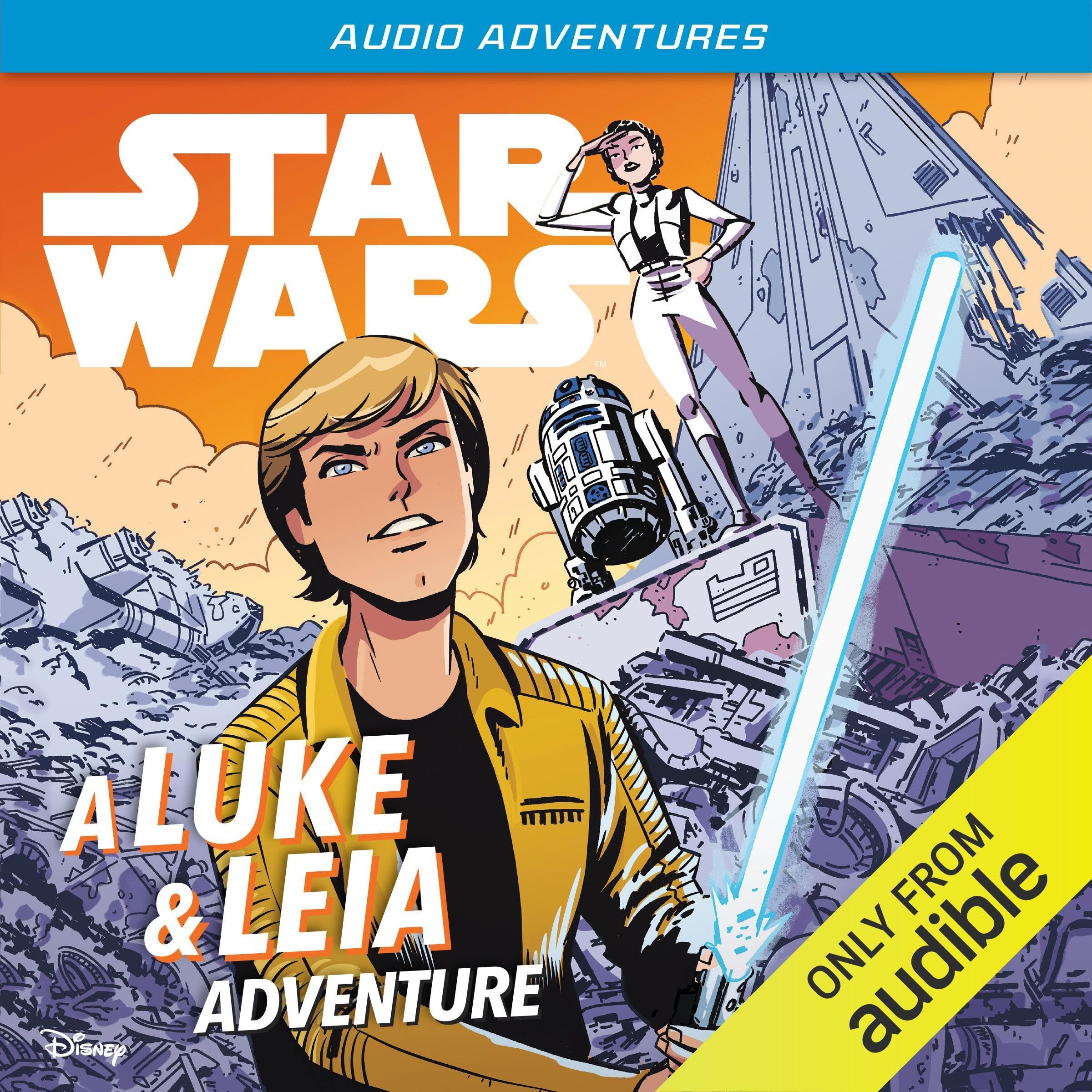 Cover art for Star Wars Audio Adventures: Mission Stories: Luke & Leia Adventure
