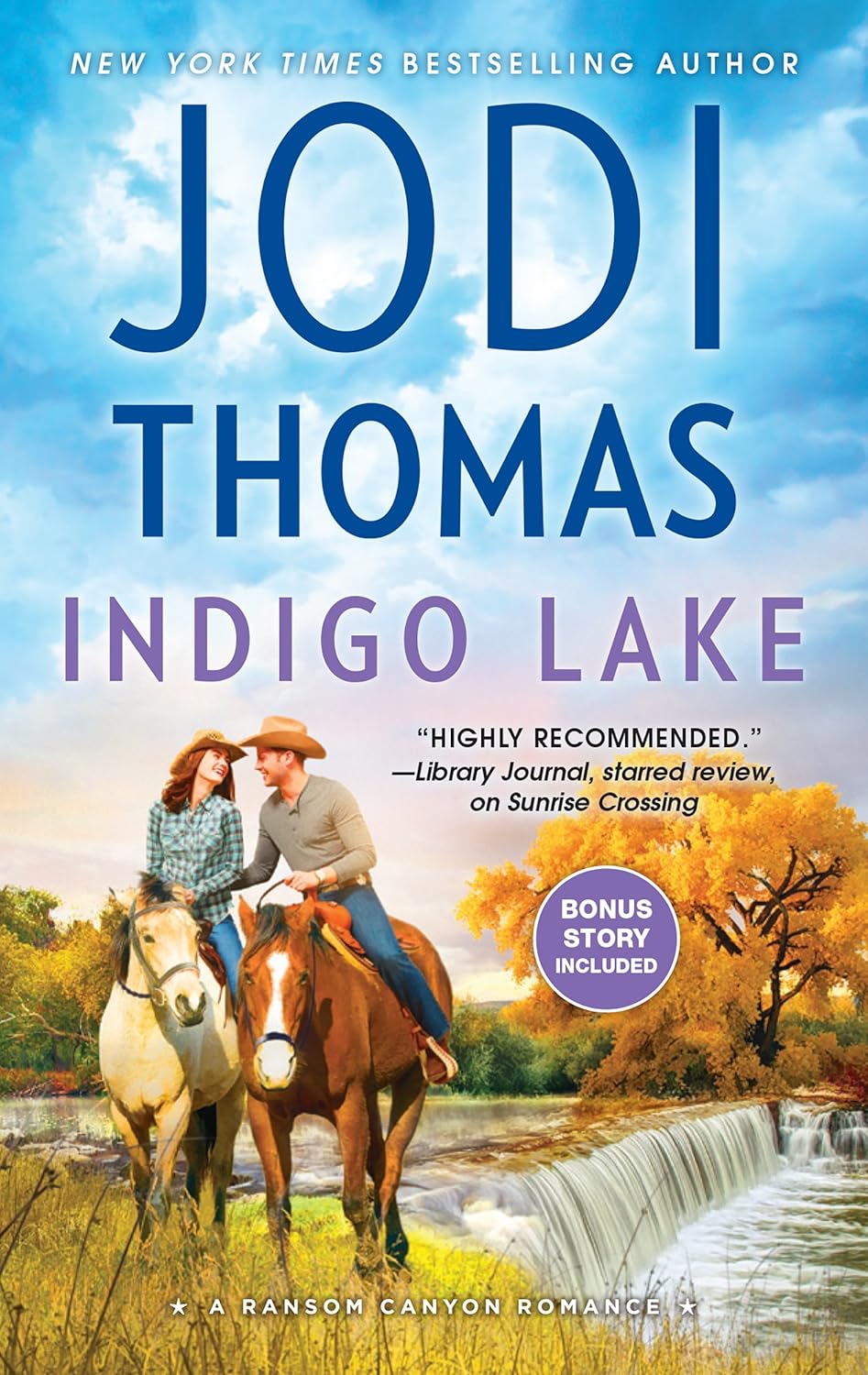 Indigo Lake A Small Town Cowboy Romance (Ransom Canyon) Thomas, Jodi