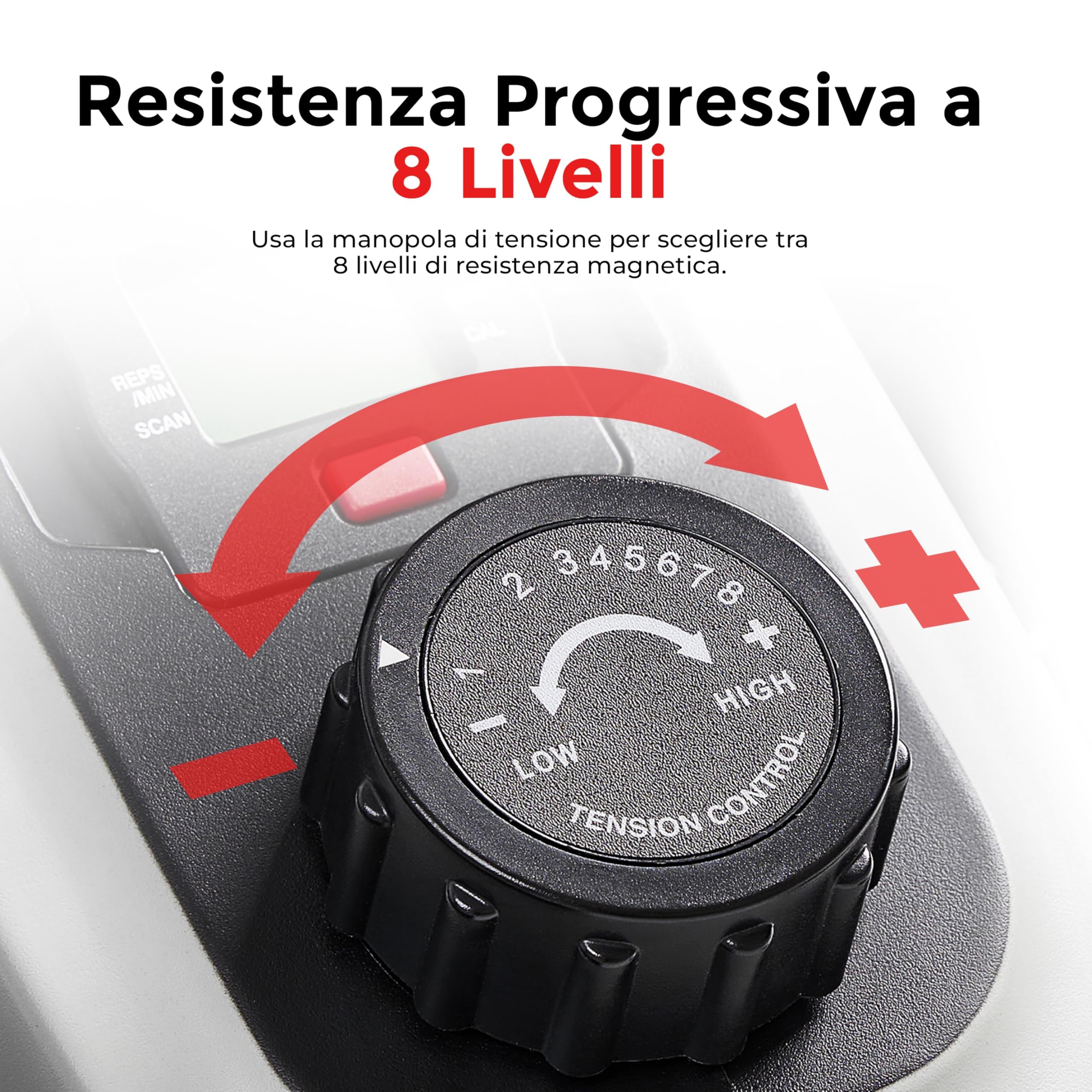 Sunny Health & Fitness Ellittica Compatta da Sotto-Scrivania, Macchina Portatile per Esercizi a Casa, Pedaliera 2-in-1 per Allenarsi da Seduti o in Piedi, Opzionale con l’app SunnyFit Gratuita