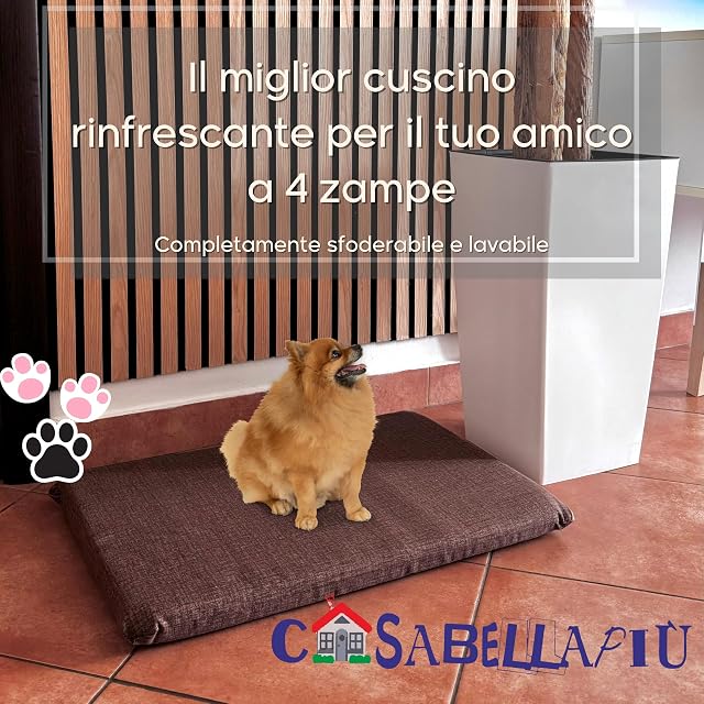 Foto 2 de 3 de CASABELLAPIU Cojín para perros, cama para perros o gatos, completamente extraíble y lavable