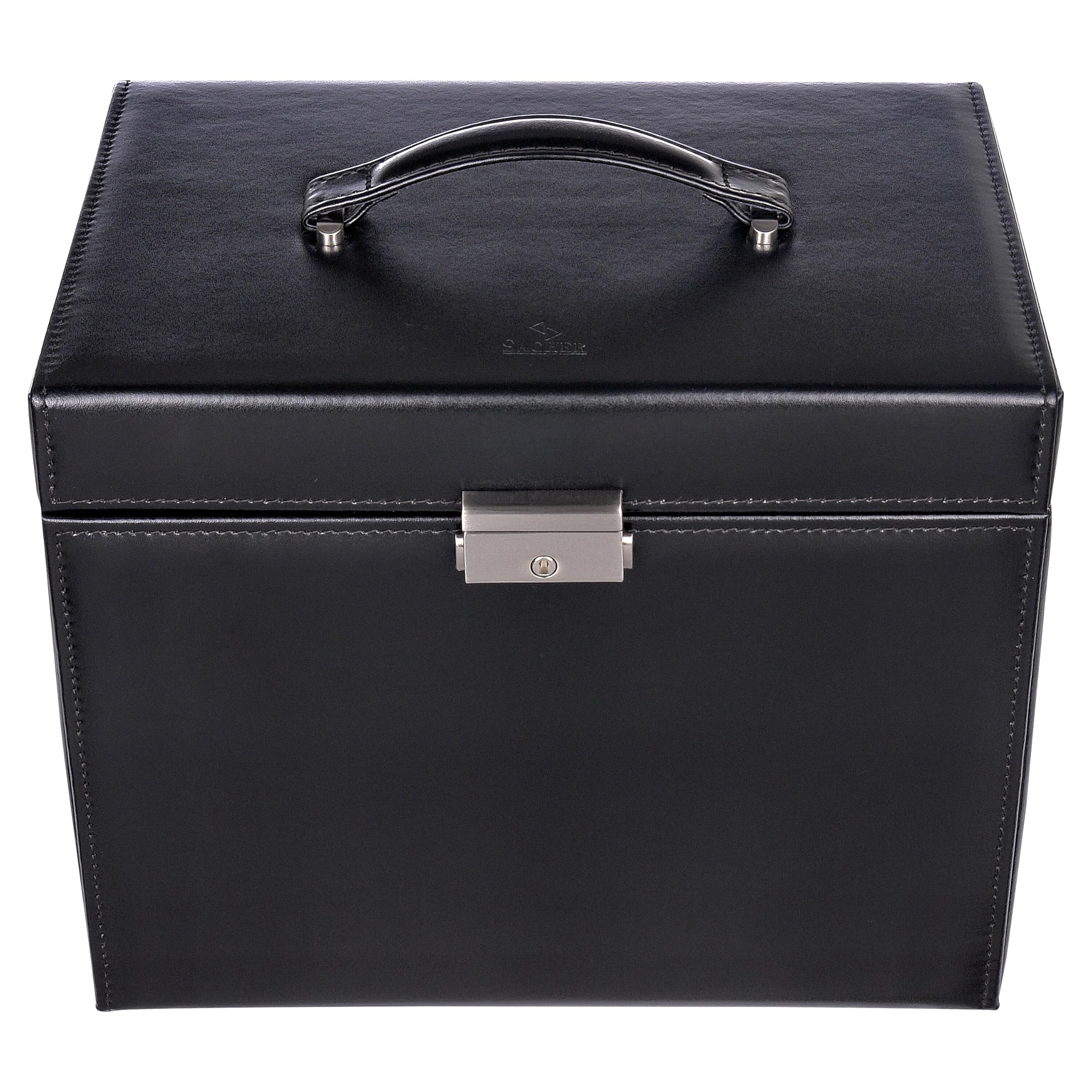 SACHER Schmuckkasten Nancy new classic/schwarz (Leder)
