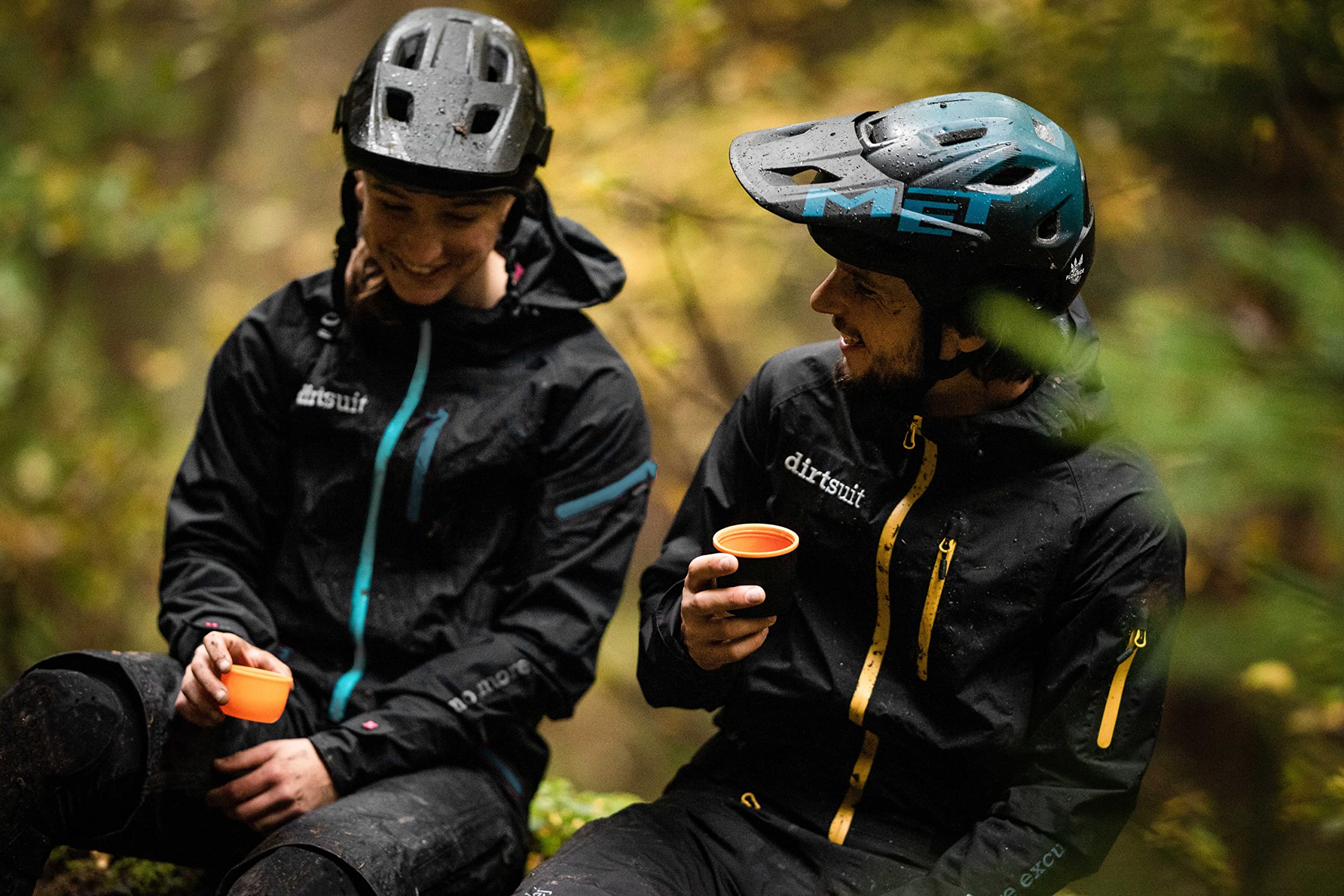 dirtsuit pro edition ladies black/mint, Radfahranzug für Damen, Enduro und All-Mountain