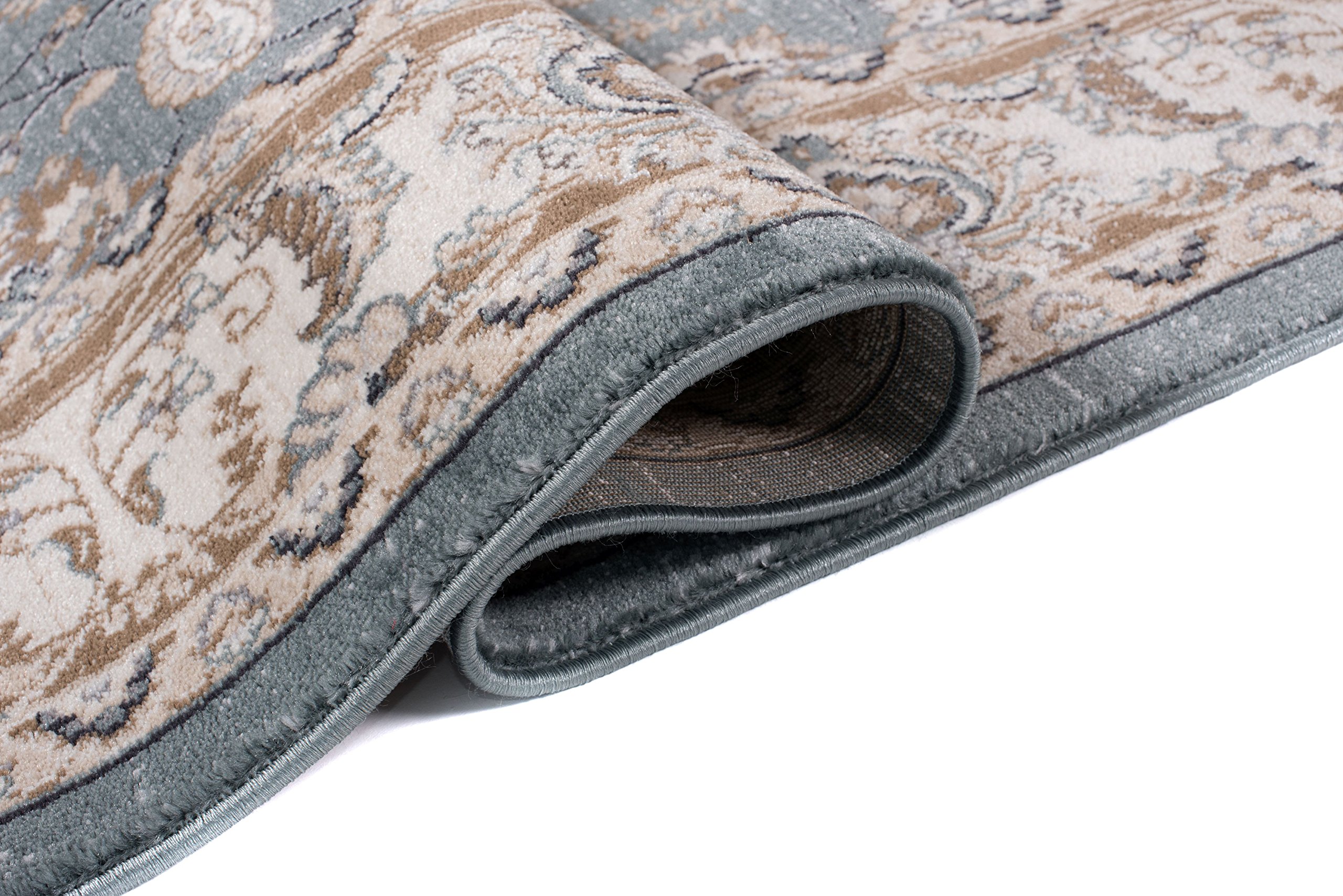 Carpeto Rugs Tappeto 60 x 100 cm blu Orientale Classico Ornamenti Ayla Collezione